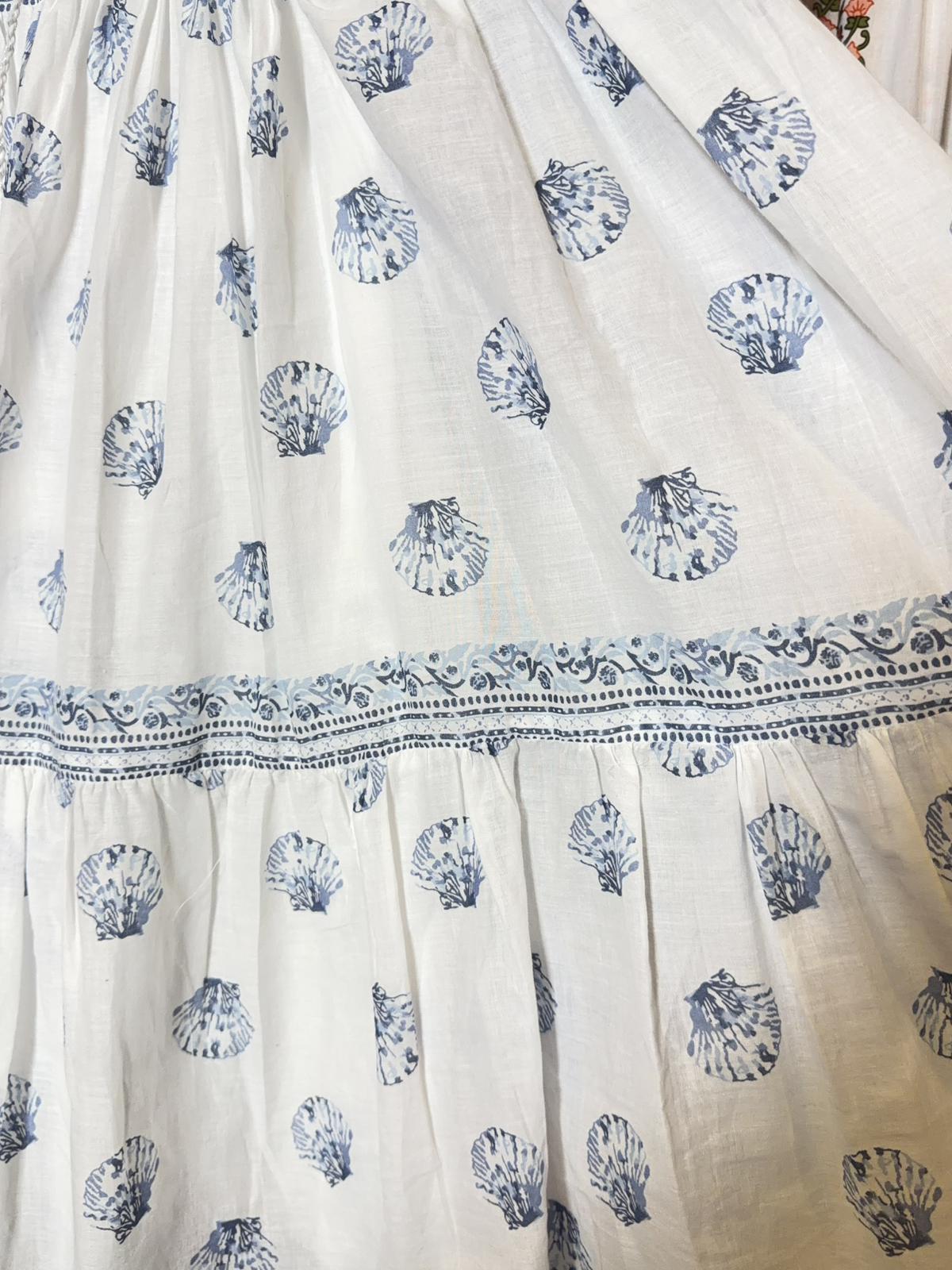 Powder White Japanese Shell Cotton OP 48" #1464