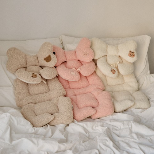 DOTTODOT Fluffy可愛咩咩系列-嬰兒車頸枕