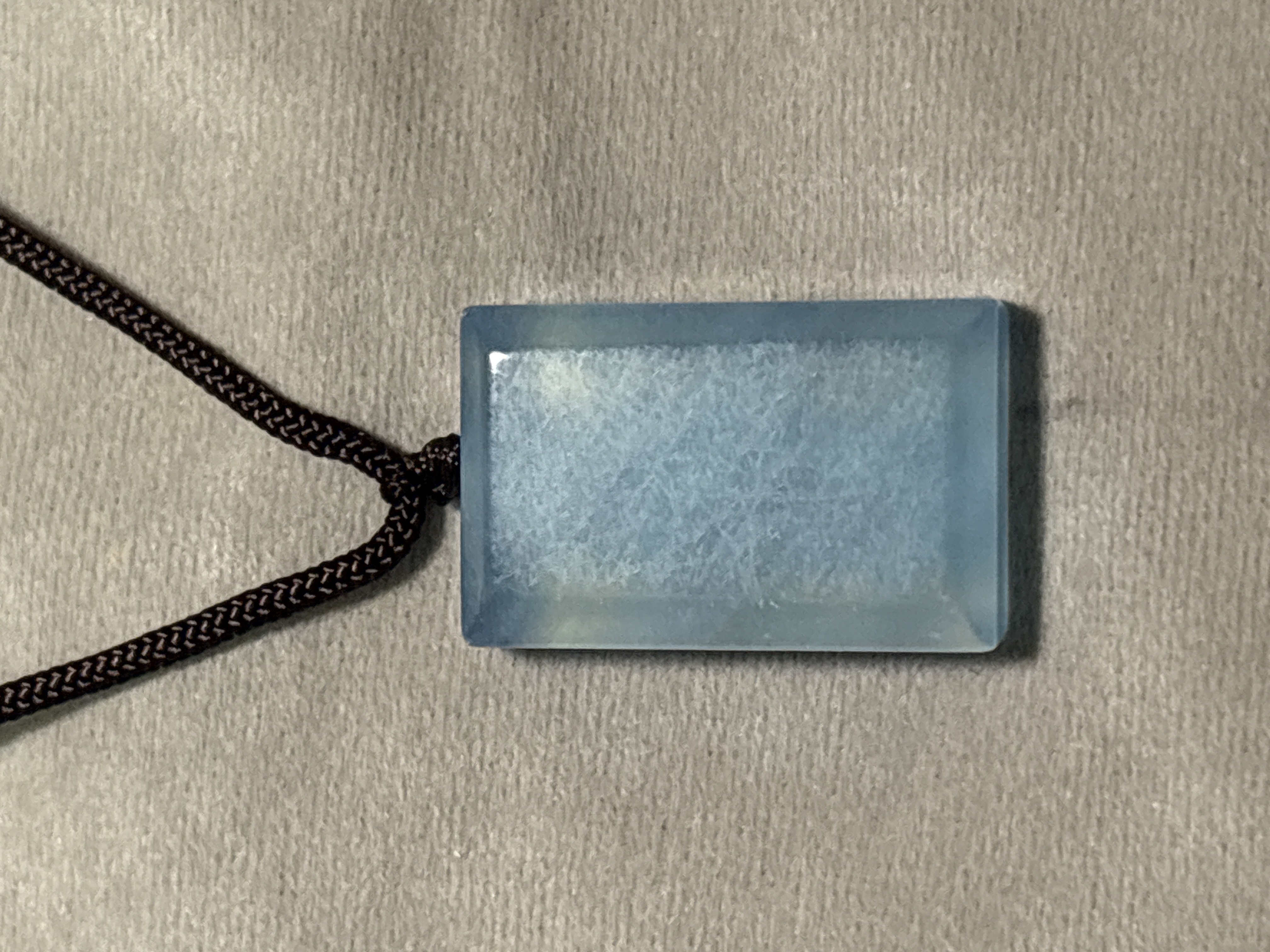 海藍寶平安無事牌No.19-582丨規格：13-14克