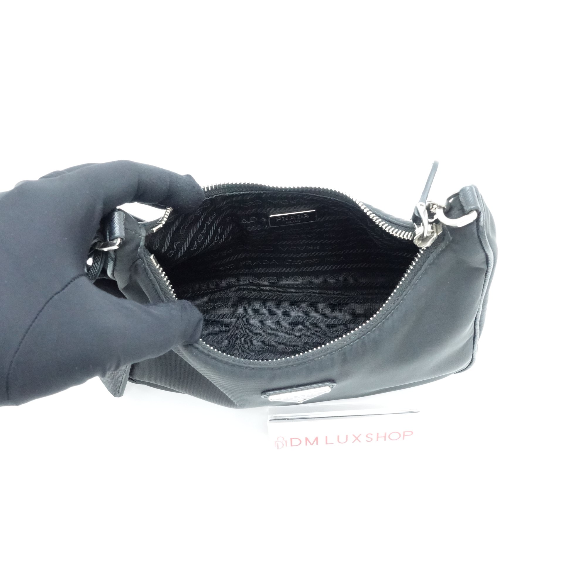 Prada Black Nylon 3 in 1