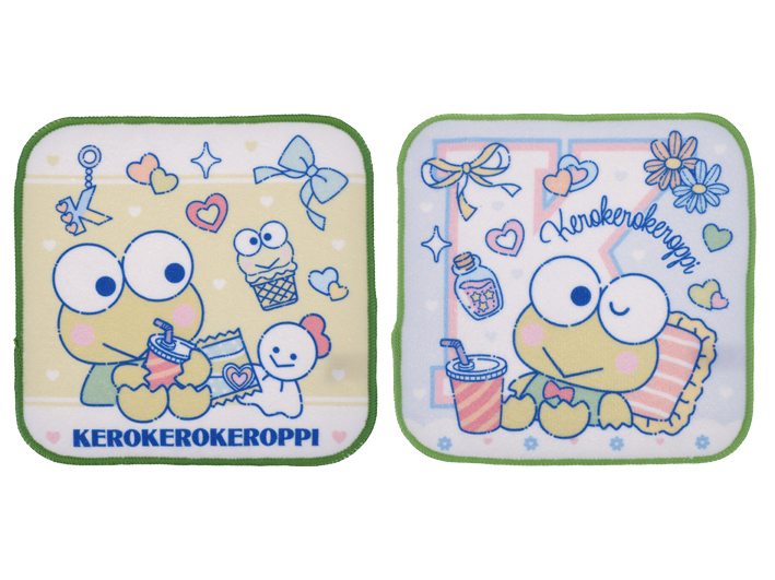 Kerokerokeroppi Mini Towel (2 pcs/ pack) 迷你方巾2條裝