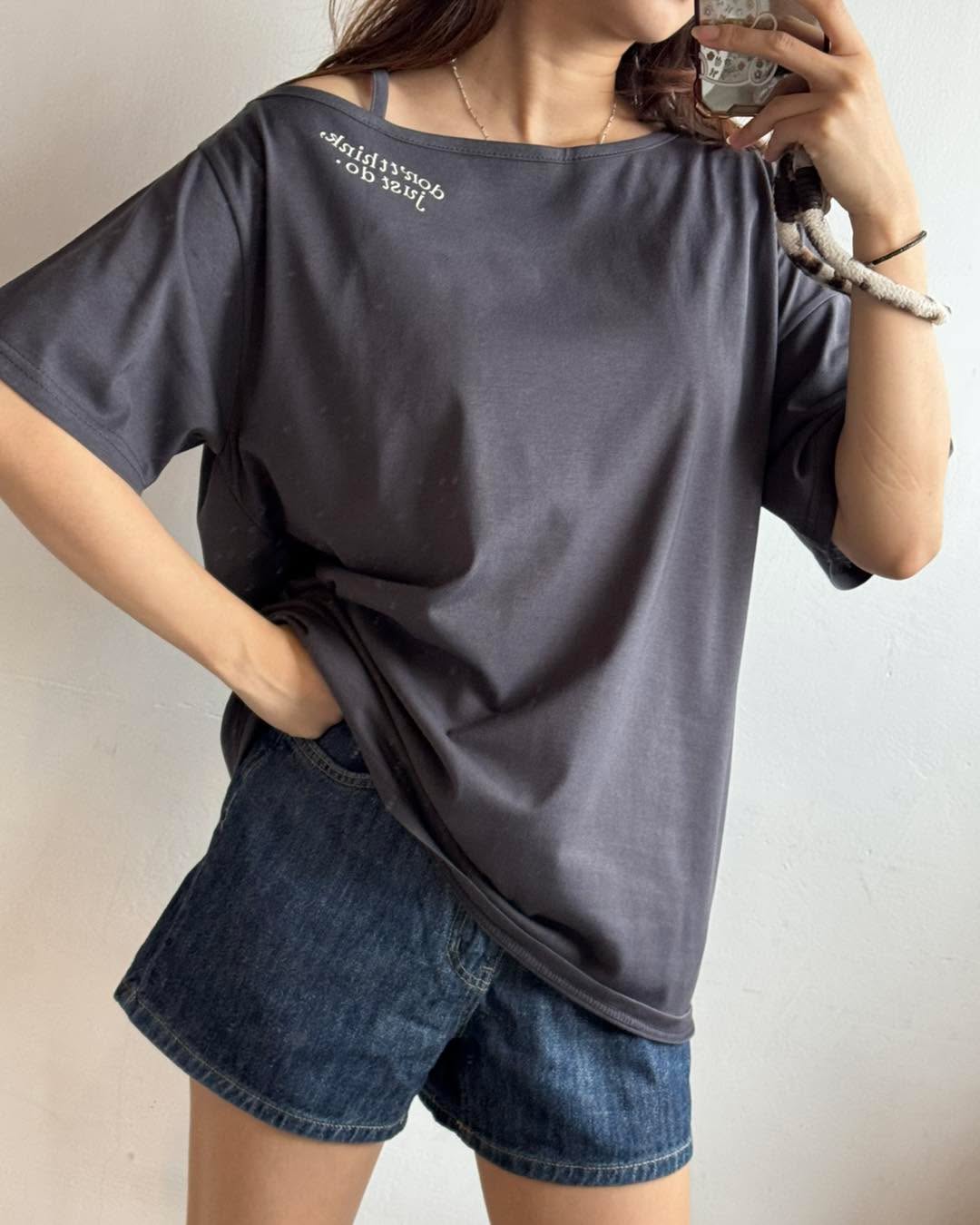 露膊長Top