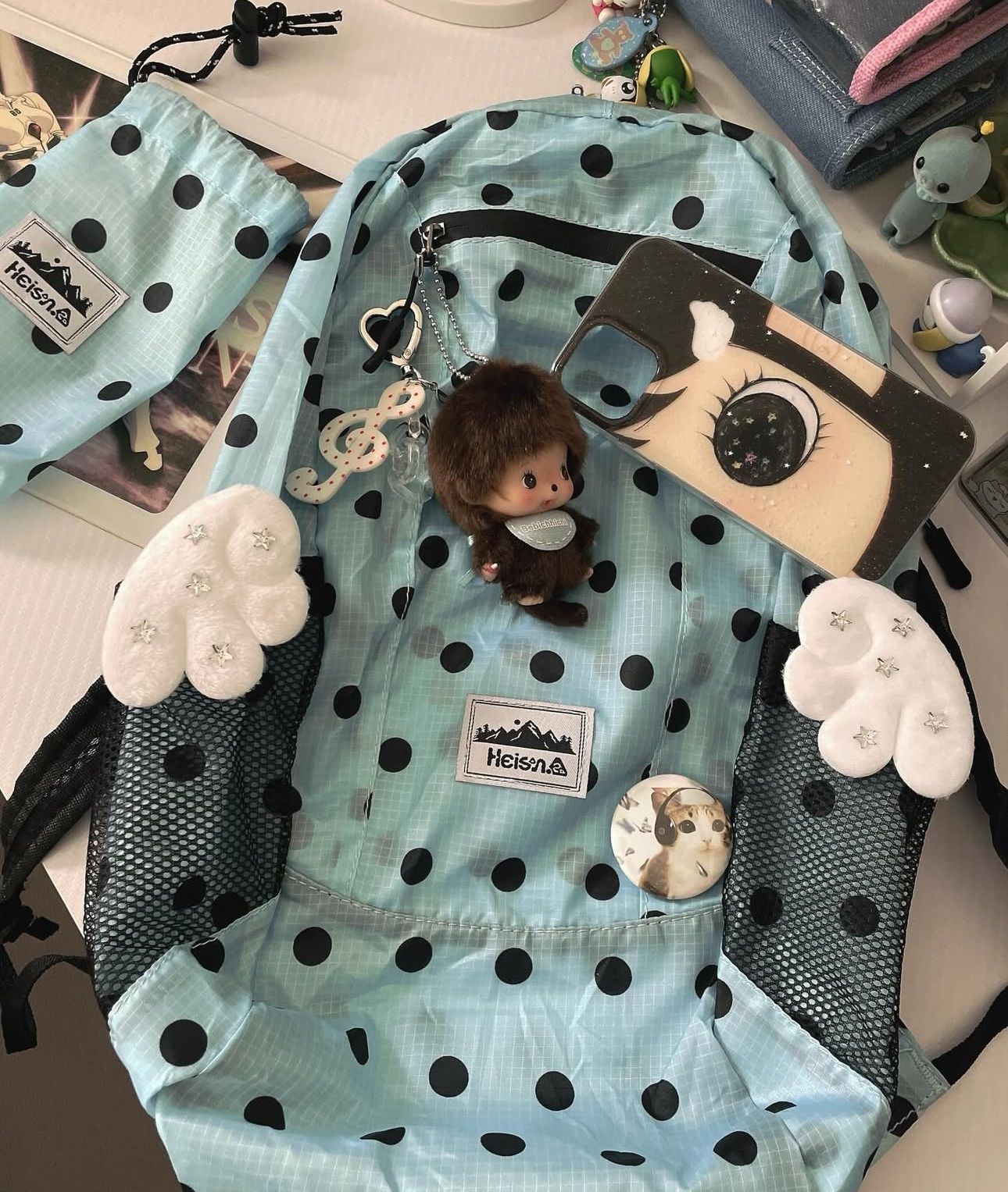 🇰🇷訂購｜Heisan｜Pocket bag V1 DOT 波點款 6色 