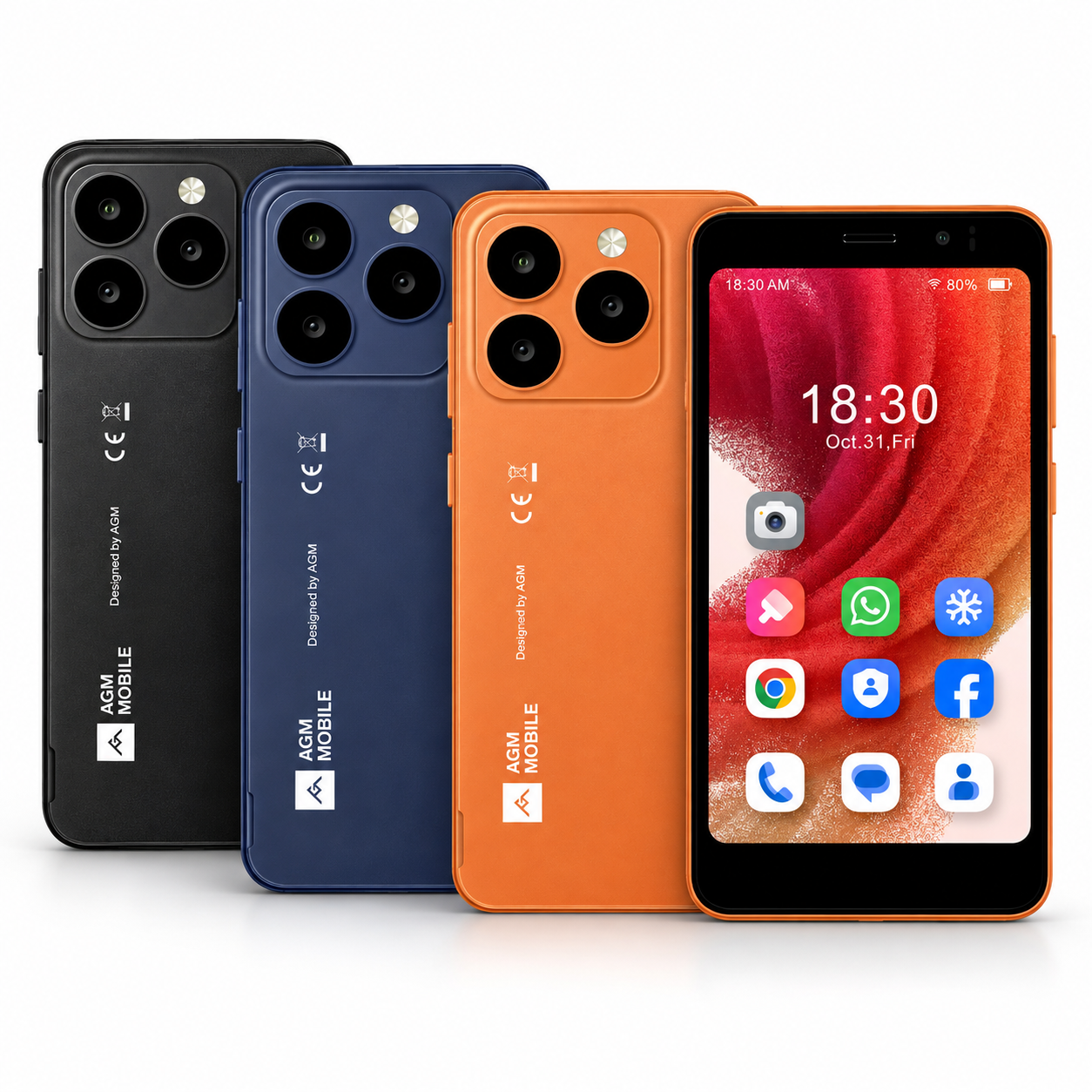 AGM Note N2 4G | 4.96吋 3000mAh 可換電 輕巧智能手機