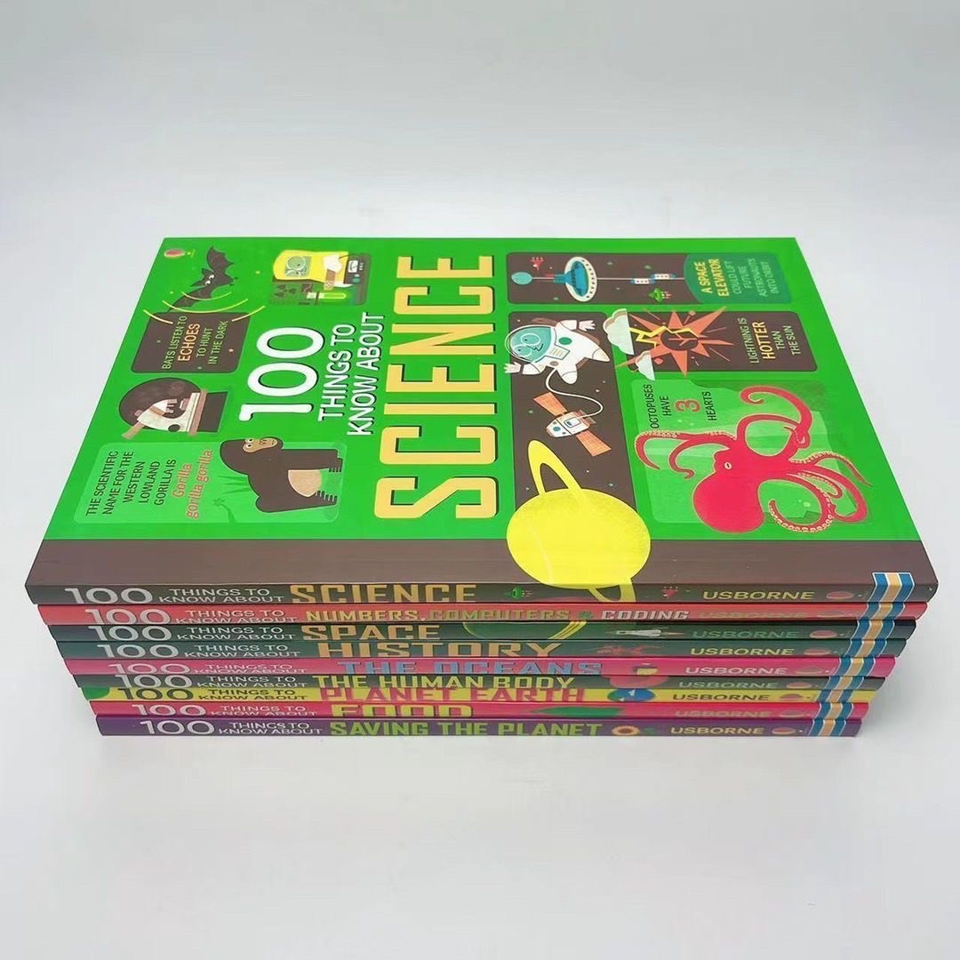 Usborne 100 things to know 9 books