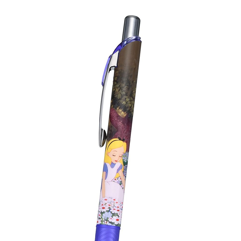 現貨｜【日本 Disney Store 限定】Alice 愛麗絲 日本製 Pentel EnerGel 0.5mm 黑色 啫喱筆 209060