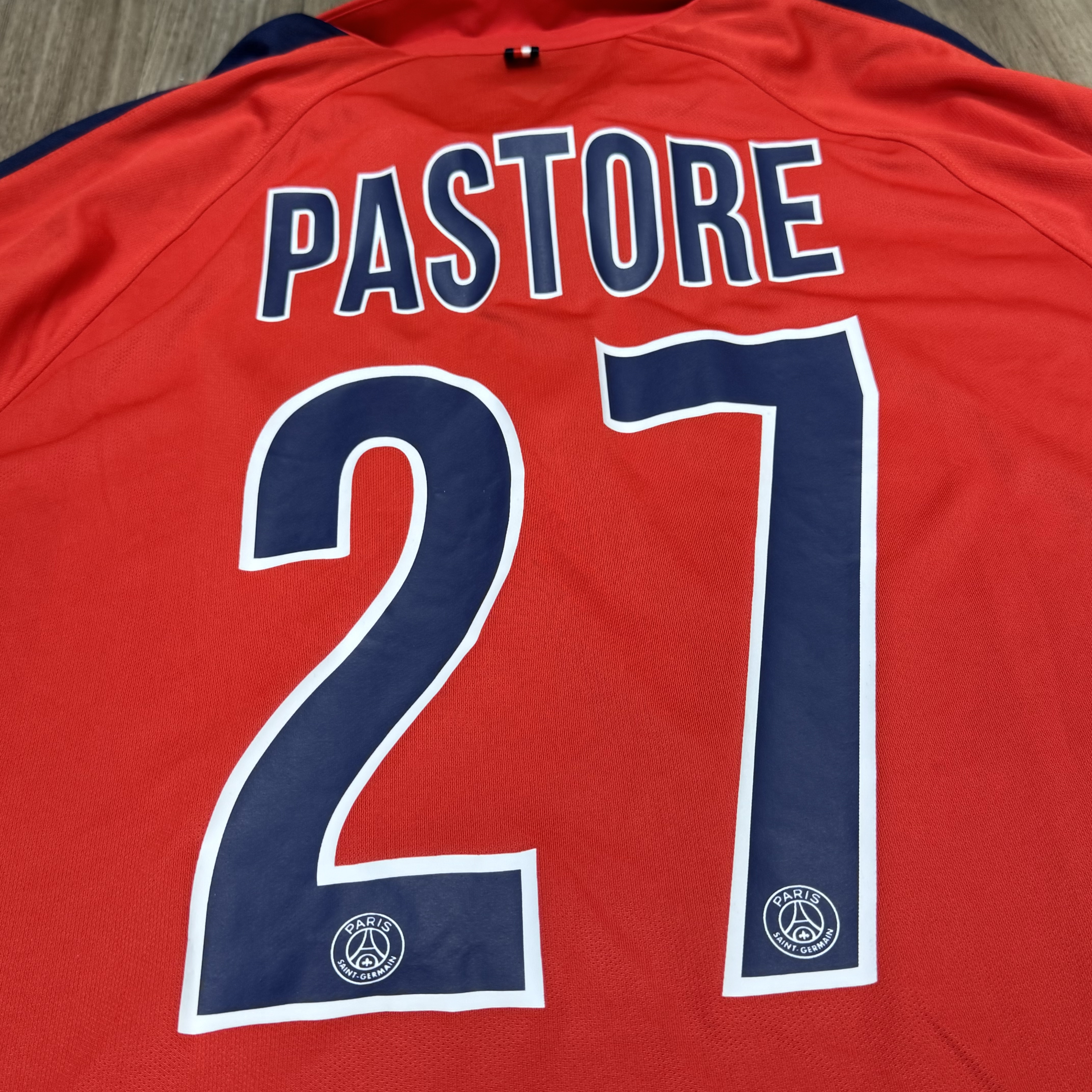 PSG 14/15 C/L third shirt #27 Pastore