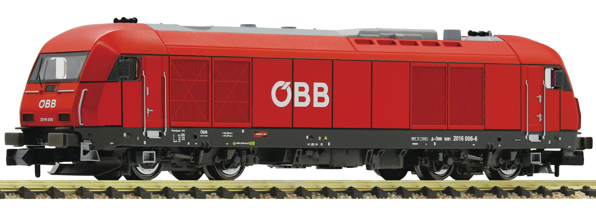 Fleischmann 歐洲2016型內燃電力機車(香港ER20型）N-scale 