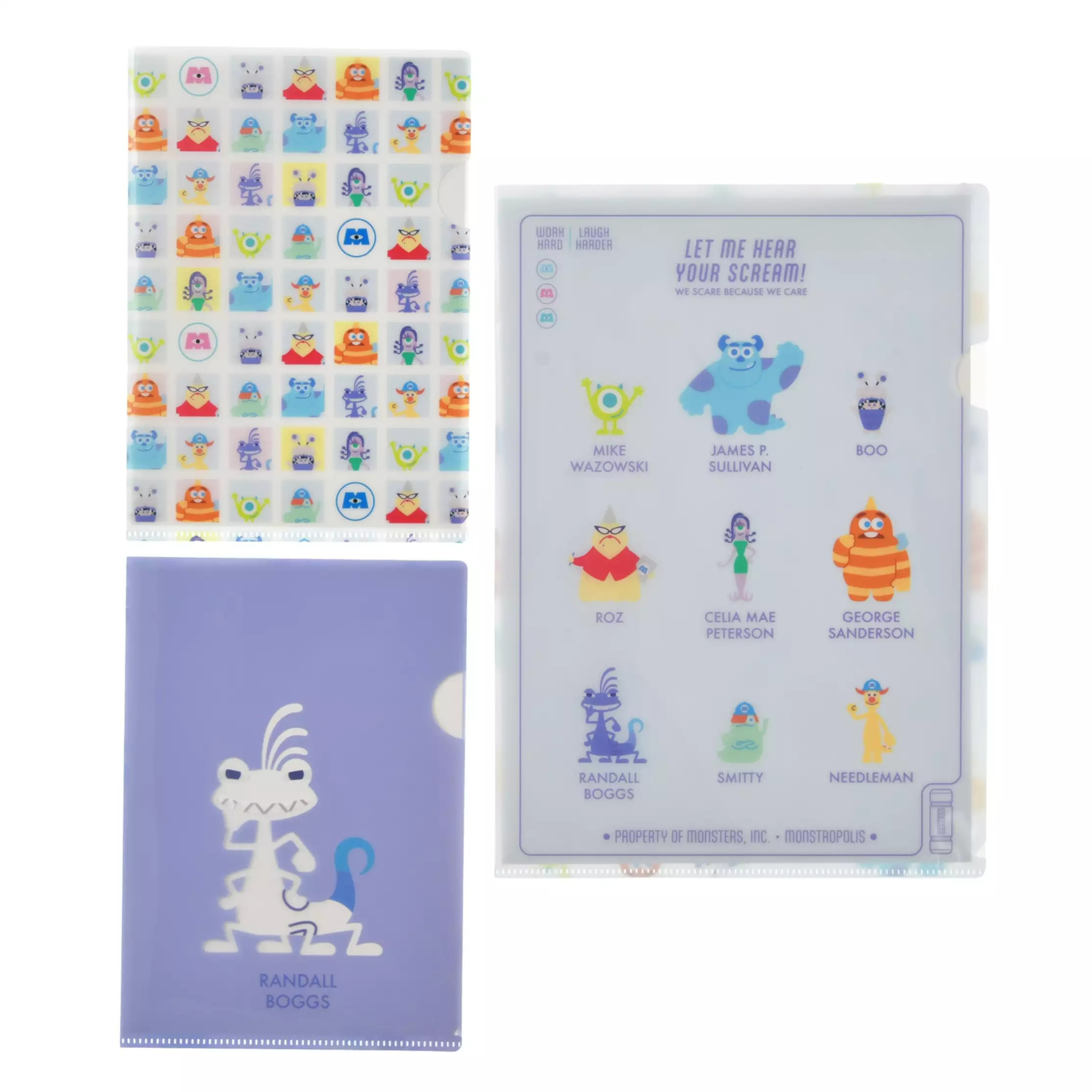 🌸 【預訂】MONSTERS File Set- MONSTERS INC. 25TH