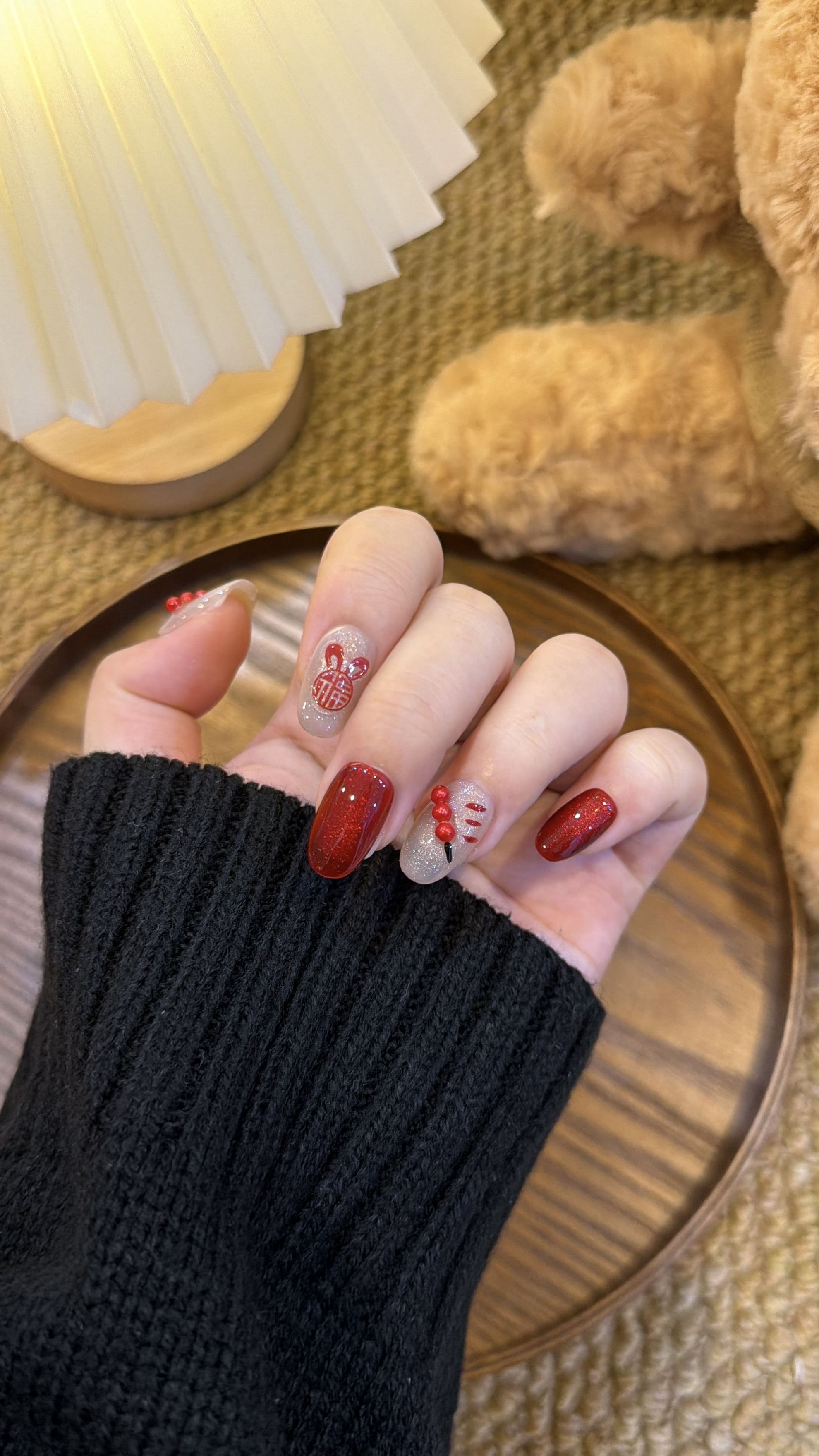 万事呈红 短椭圆