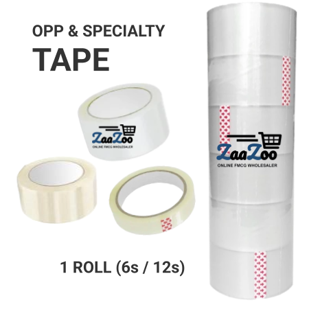 Opp Tape (Roll) Clear