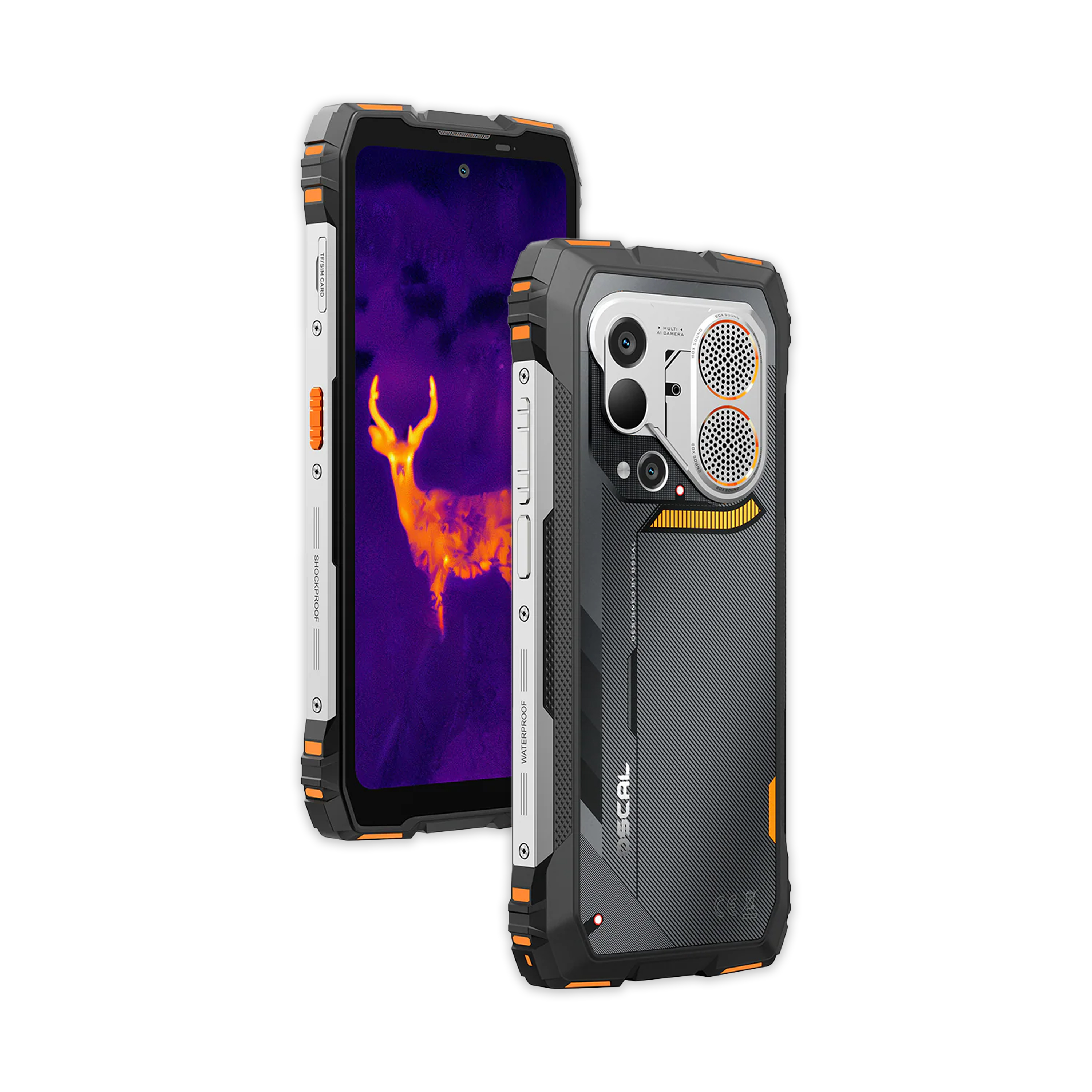 OSCAL PILOT 6 | 12GB/256GB 6.78吋 120Hz 10000mAh 25Hz熱感 手電筒 AI助手 三防手機 Rugged Phone
