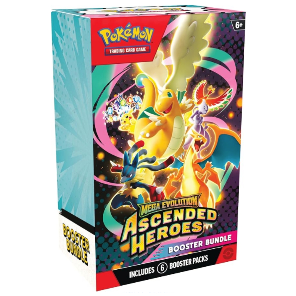 Pokemon寶可夢 - 美版 PTCG ME2.5 Mega Evolution Ascend Heroes 原盒 (擴充包 6包/盒) 