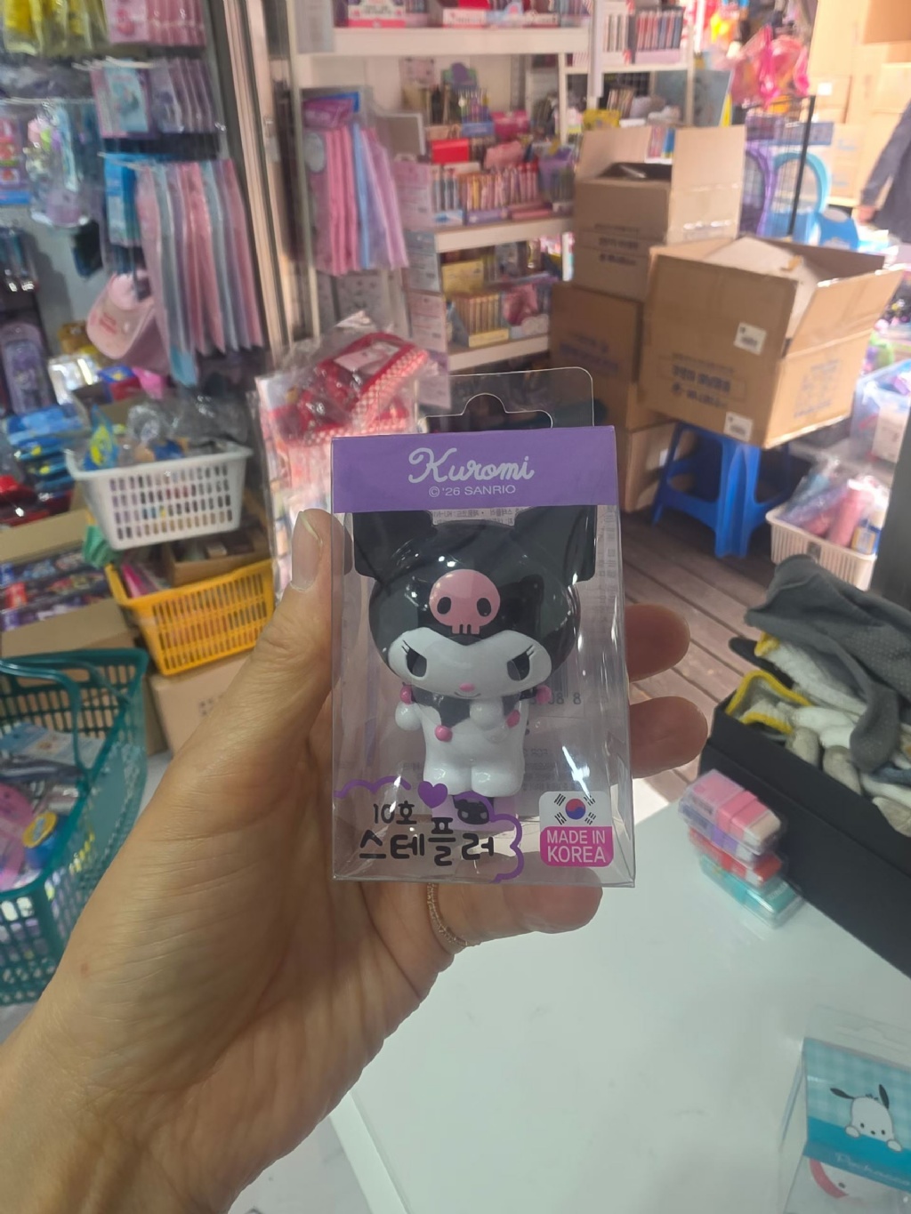  【預訂】韓國直送 Sanrio 立體造型釘書機