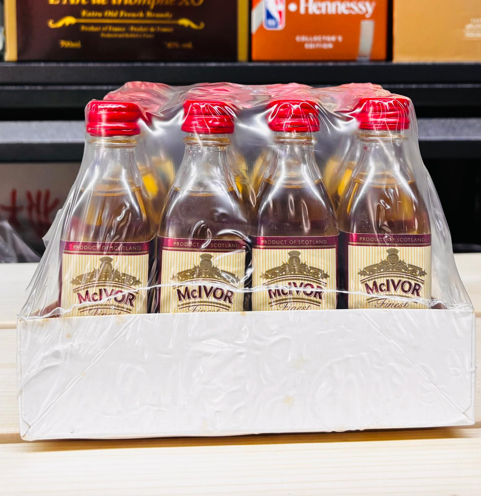 麥皇紅貼蘇格蘭威士忌  Mcivor Red Label Blended Scotch Whisky  50ml 40%   