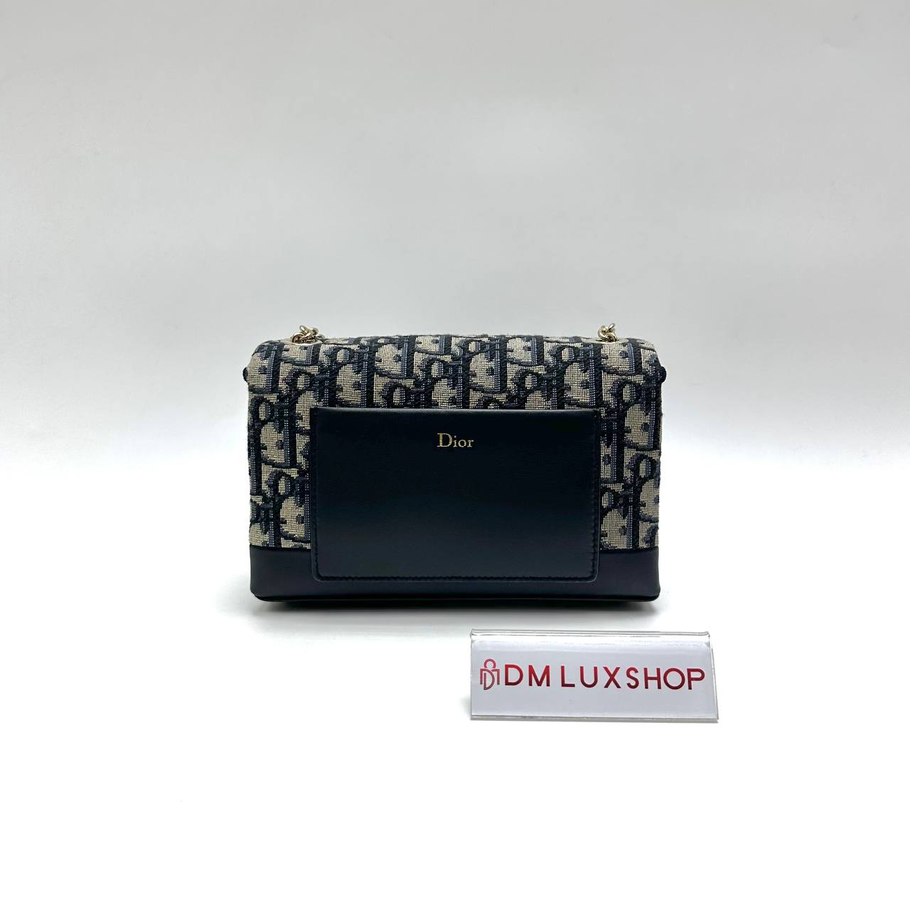 Dior Oblique Promenade Mini Bag GHW