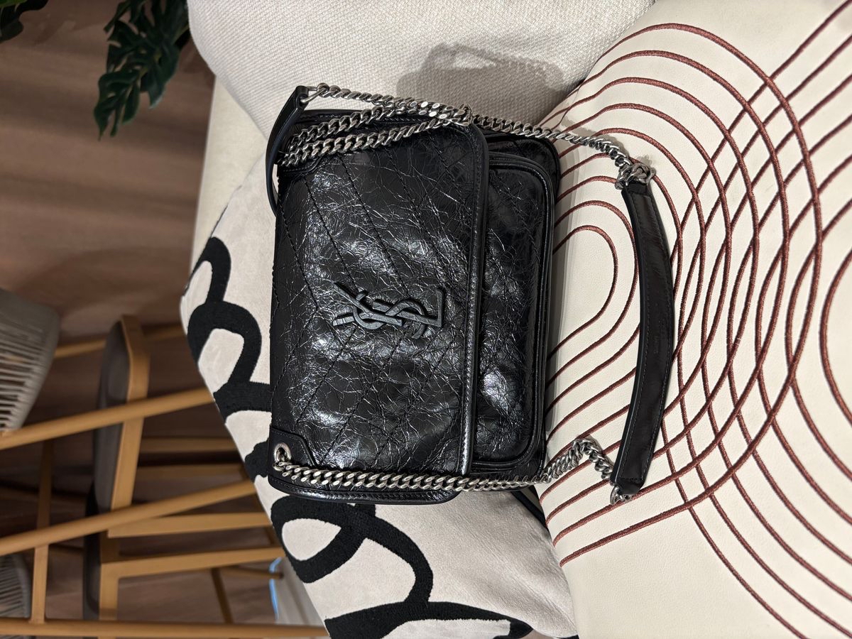 Saint laurent Niki baby ysl niki calfskin 100%Authentic,98%new ✅certificate ✅dust bag  