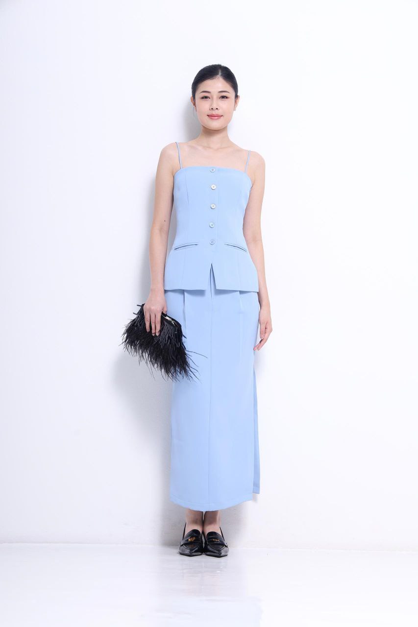 吊带修身上衣 2595