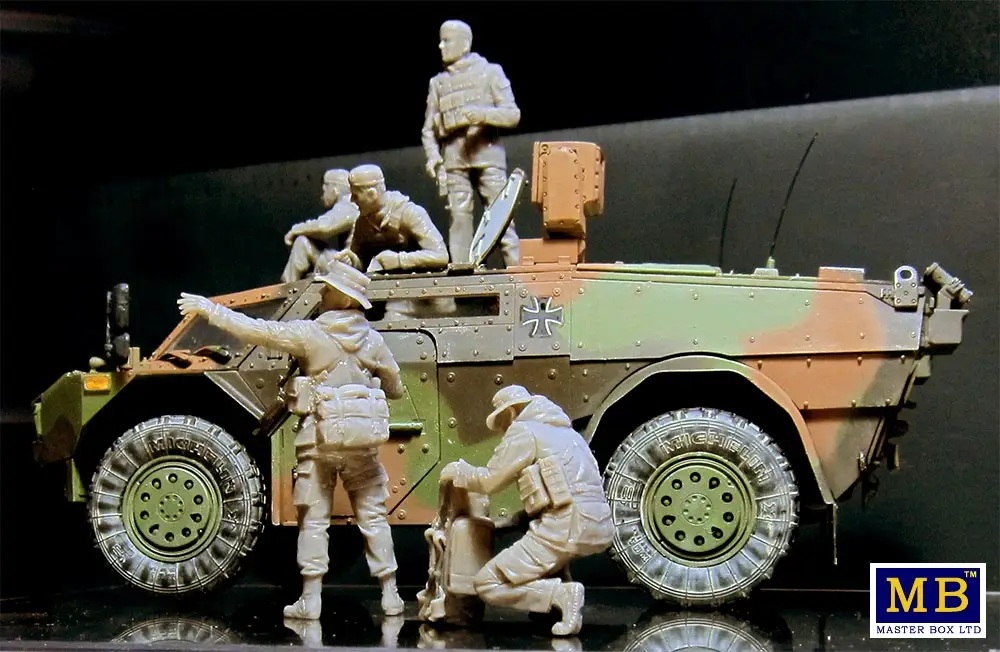1/35 Bundeswehr. German Military Men, Present Day