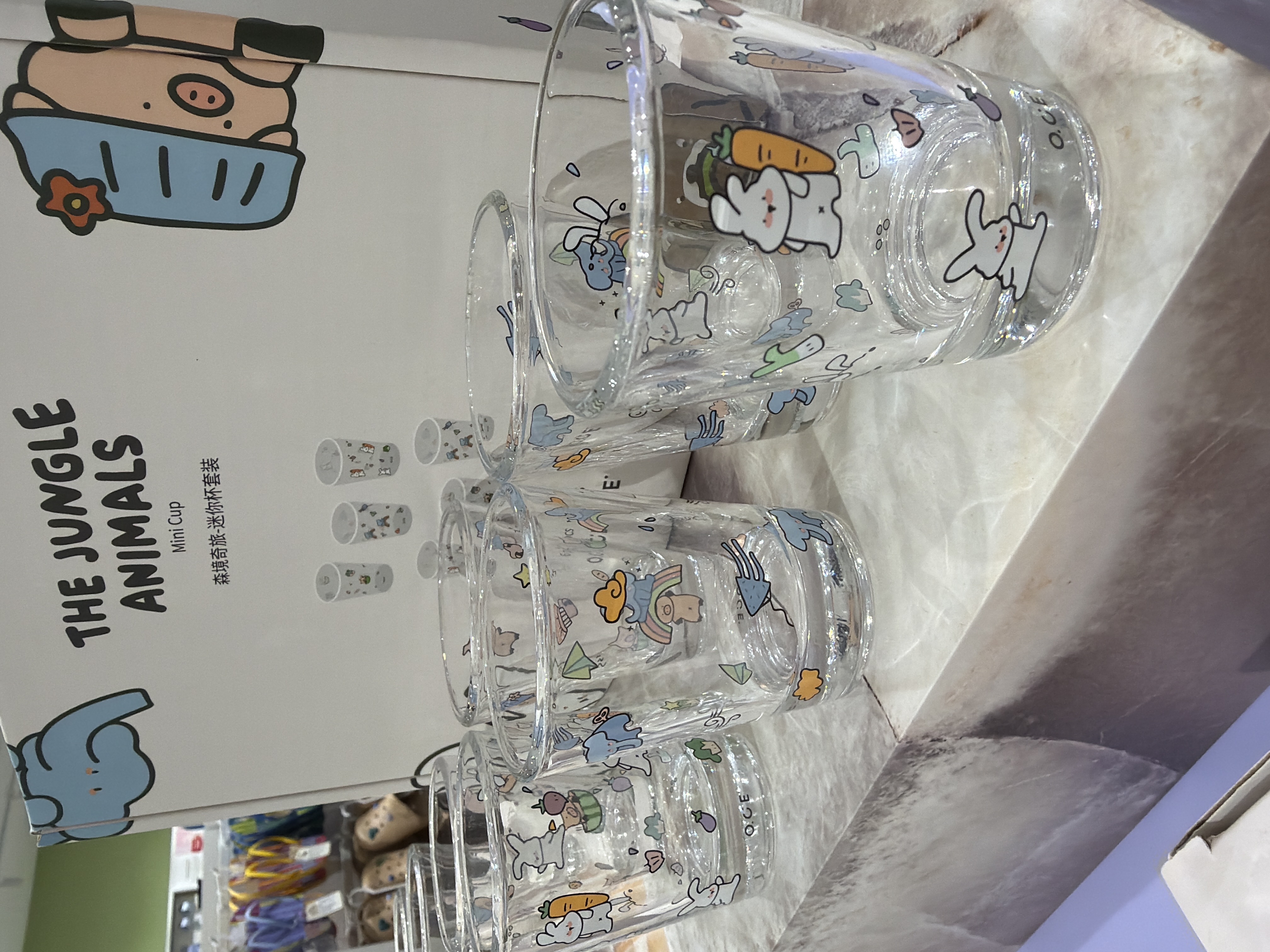 Mori Wonder Brigade- Mini Cup Set 6pcs 