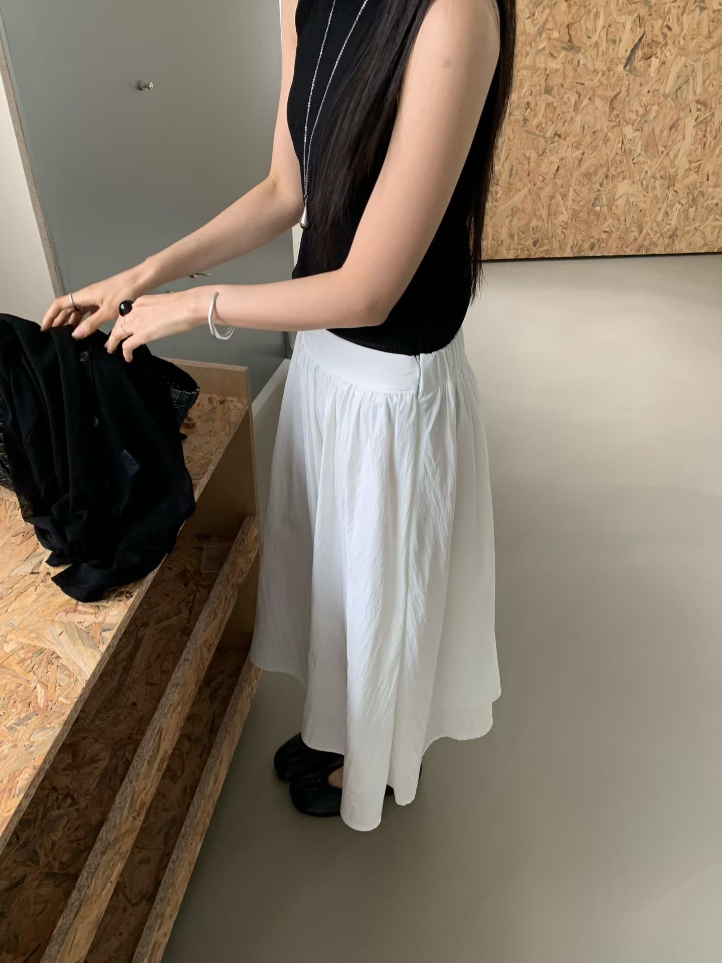 Basic full skirt #sk46