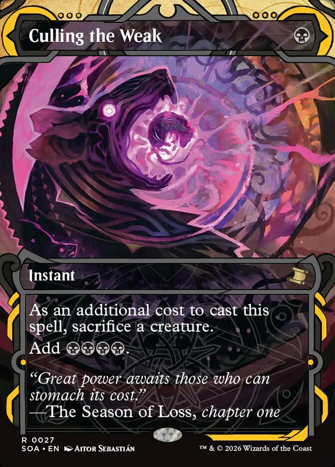 [EN] Culling the Weak [SOA-027] R