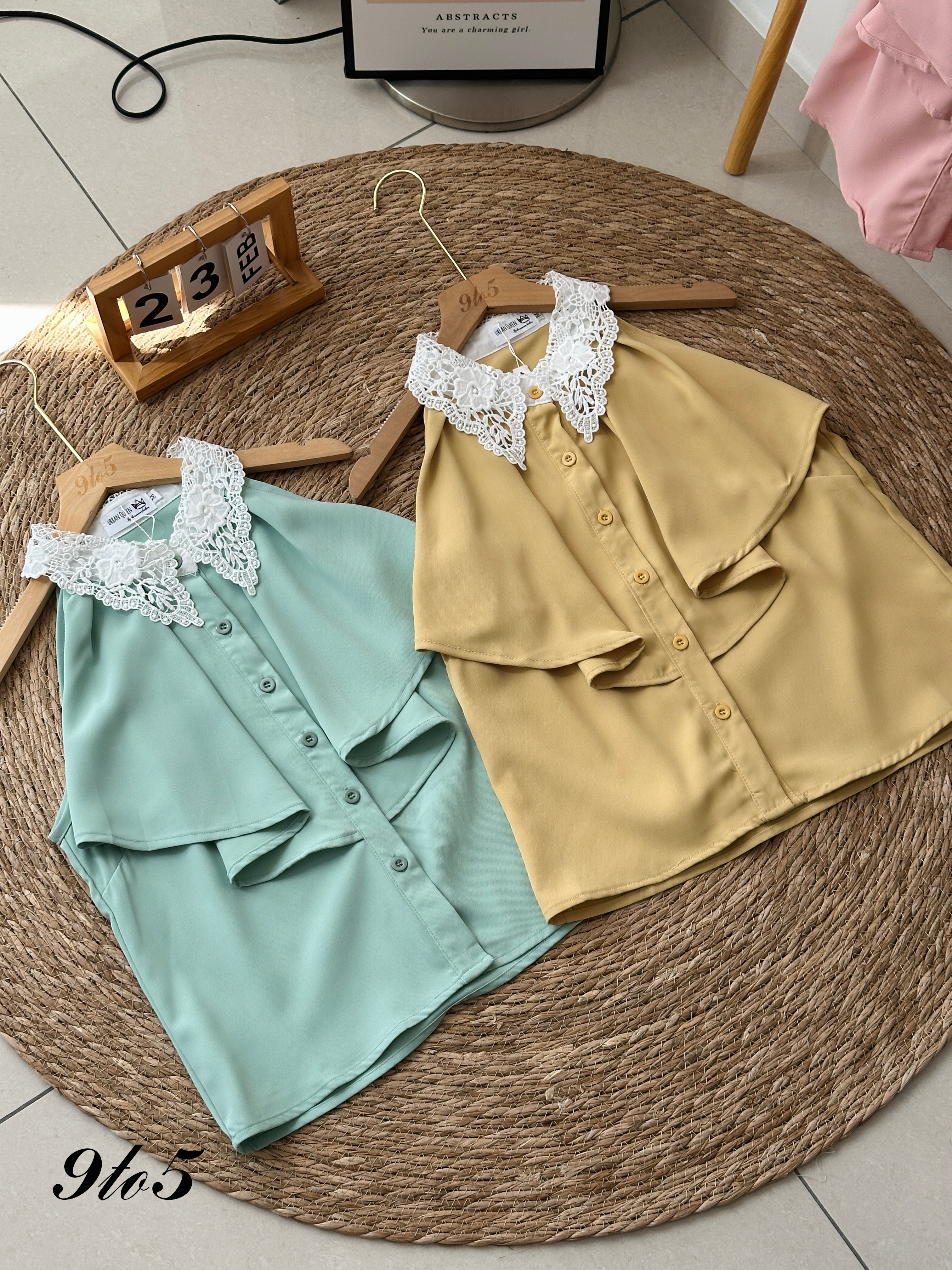 T3962 Halter Neck Ruffle Top - 3 Colors