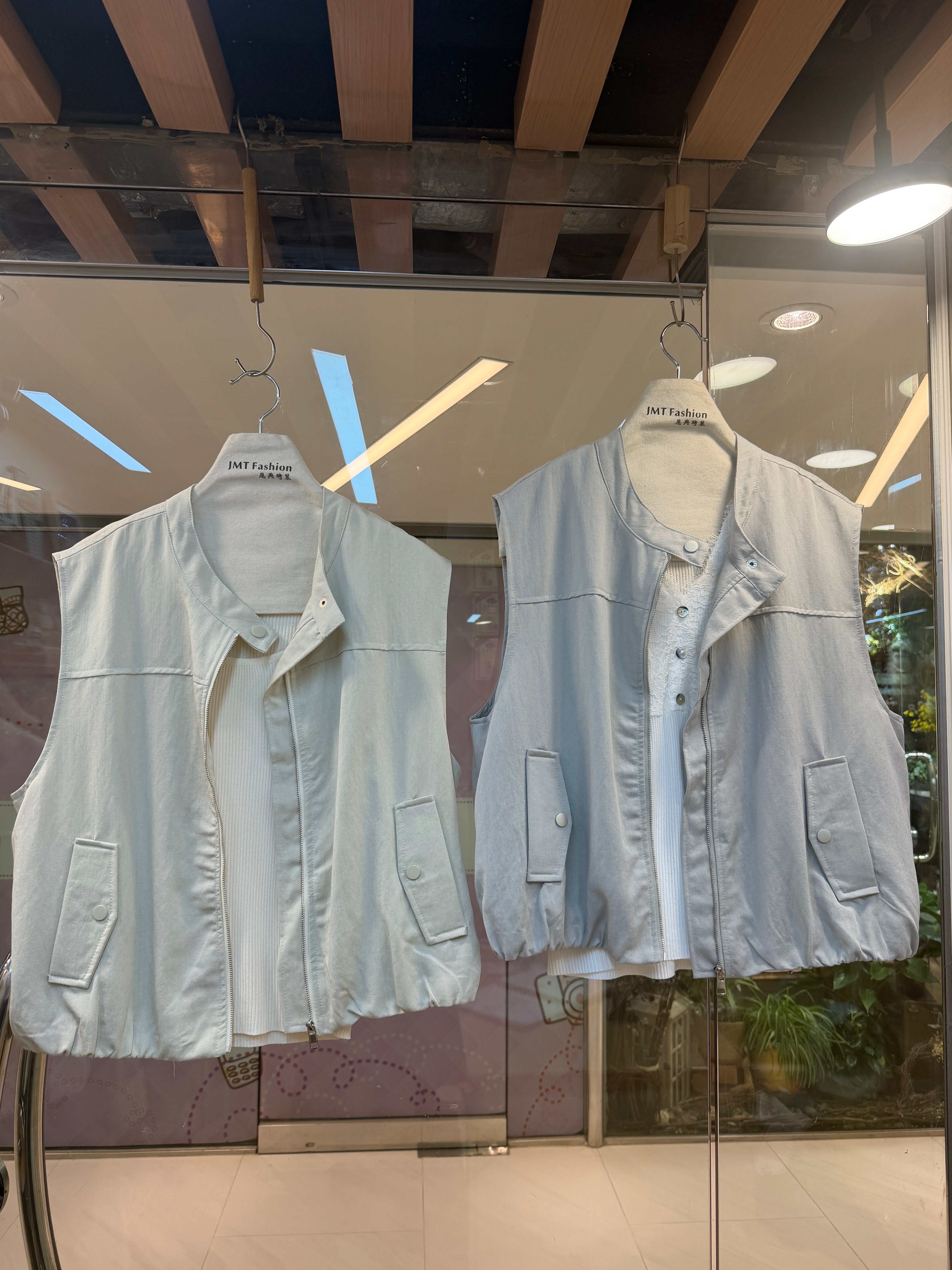 韓國背心外套 M583 04Pe20250