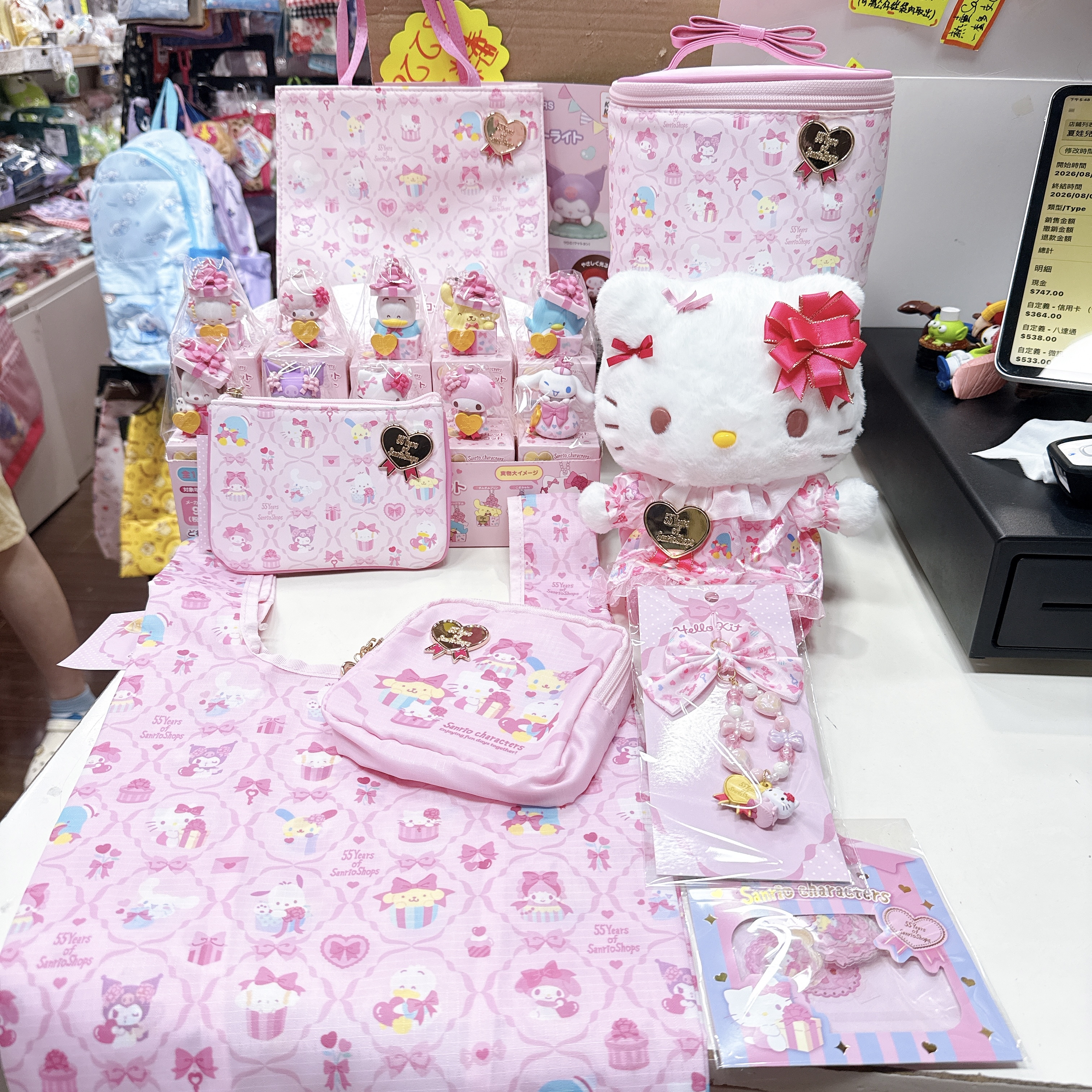 日本版Sanrio shop 55週年系列商品