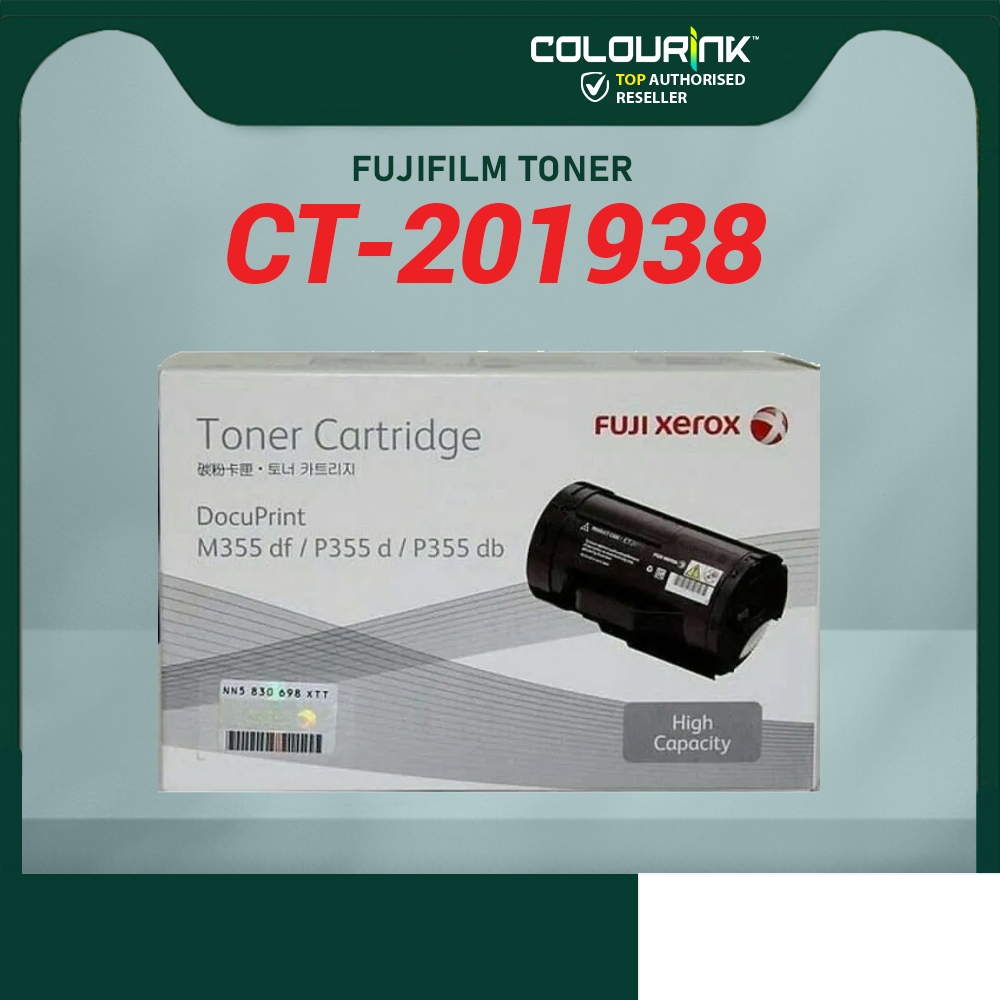Fuji Xerox ( Powered By FujiFilm ) CT201938 High Cap Toner Cartridge 10000 pages P355DB  P355D  M355DF P365D CT201937