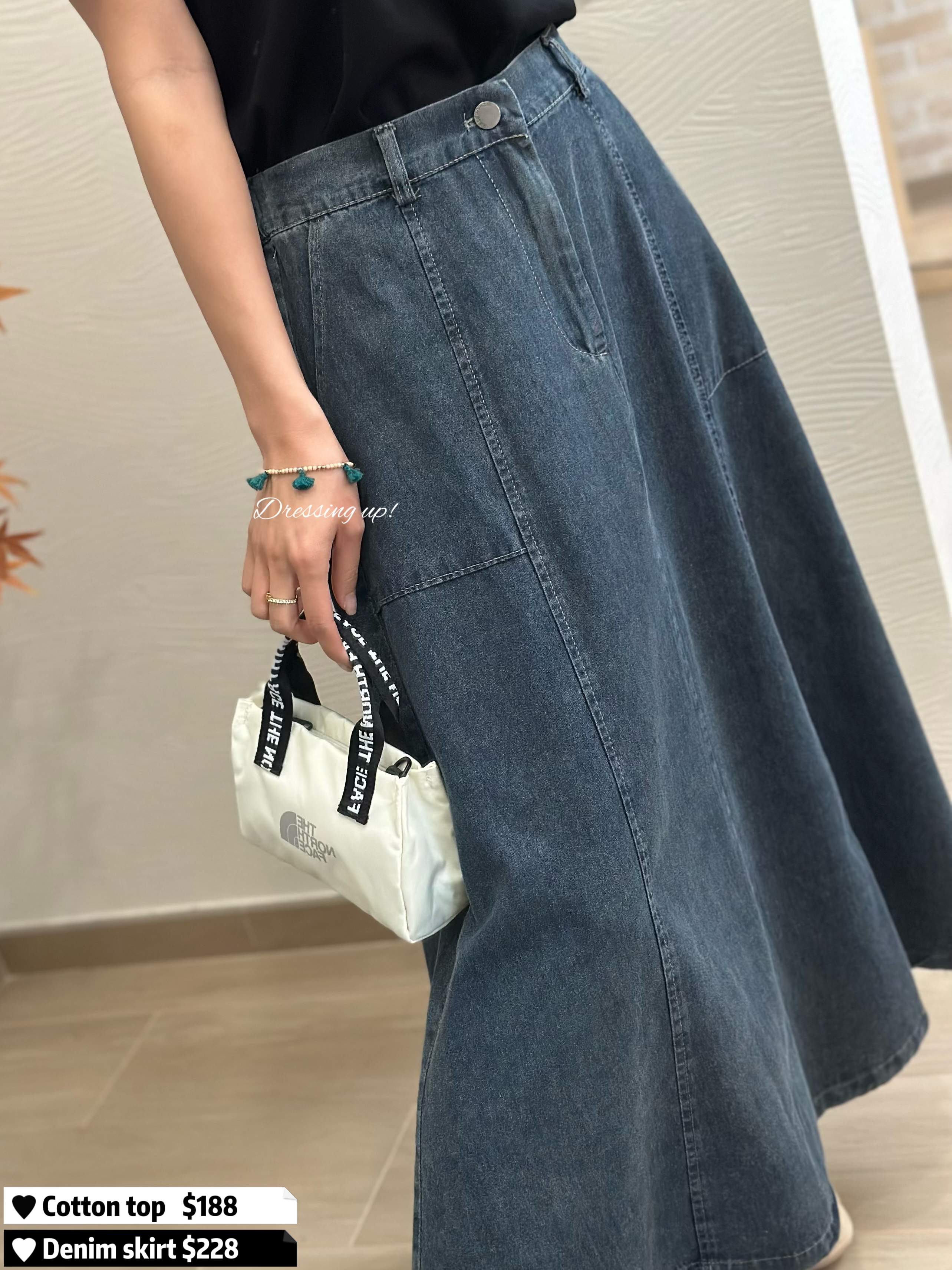 𝗪𝗲𝗲𝗸𝗲𝗻𝗱 𝗗𝗲𝗻𝗶𝗺｜牛仔半截裙