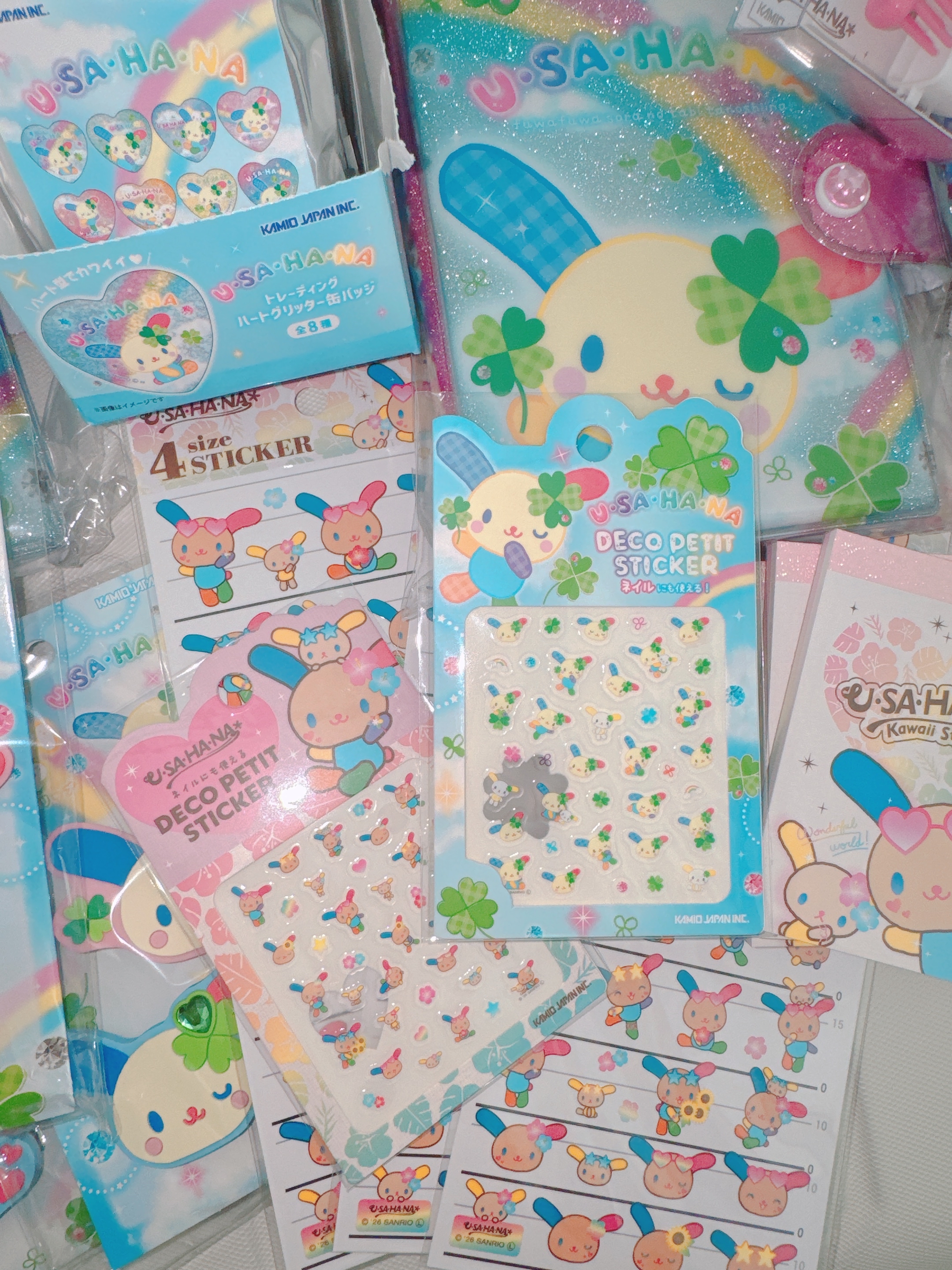 現貨｜日版 四葉草及日曬系列Usahana商品🍀☀️