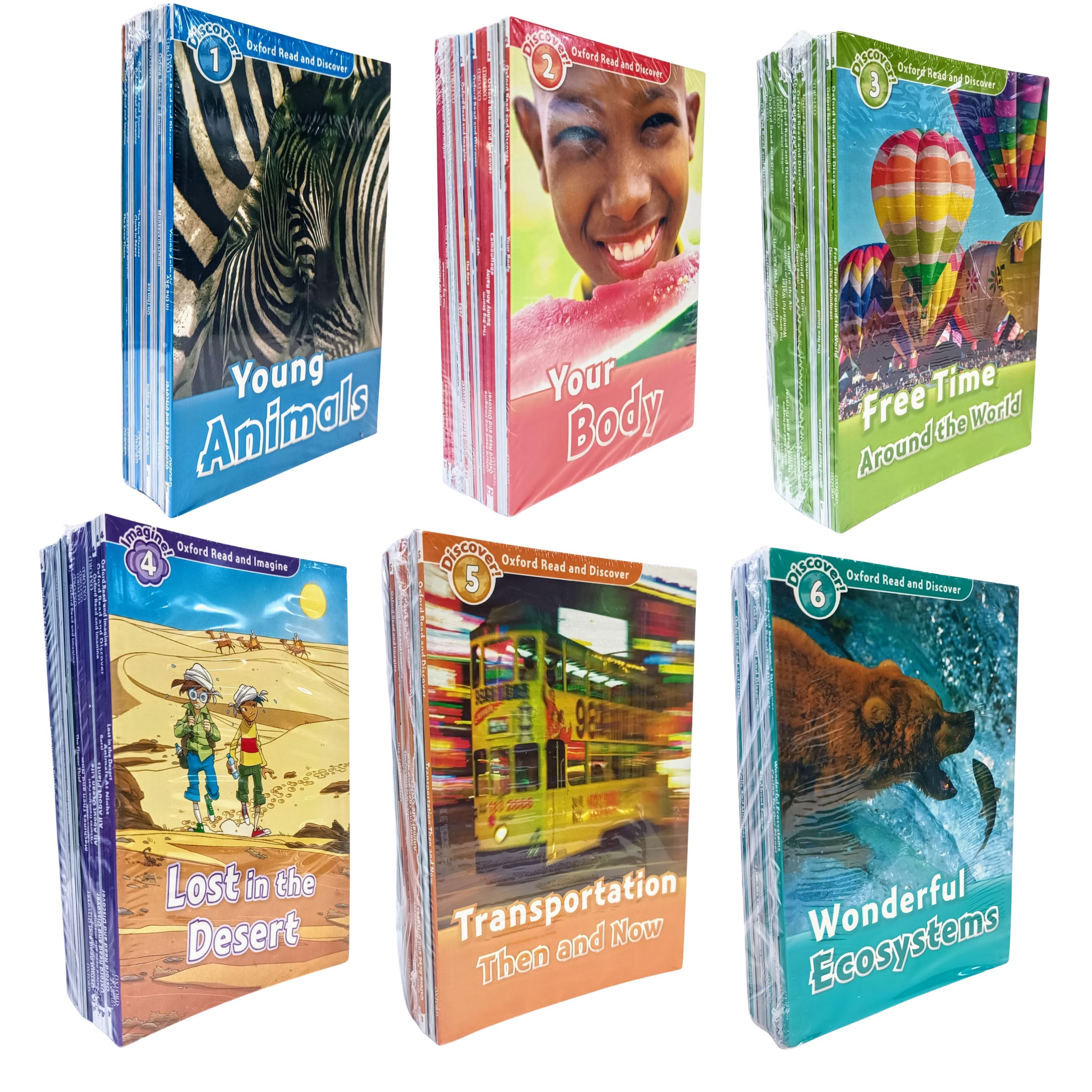 Oxford Read and Discover  Level 1 - Level 6 | 8+ |Non-fiction graded reader series with cross-curricular content for primary | 牛津​閱讀與​探索​發現 | C01