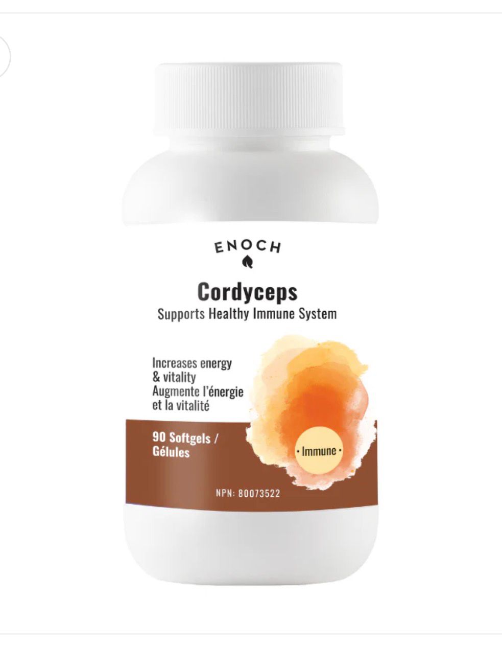 Enoch 冬蟲夏草液態膠囊 90粒