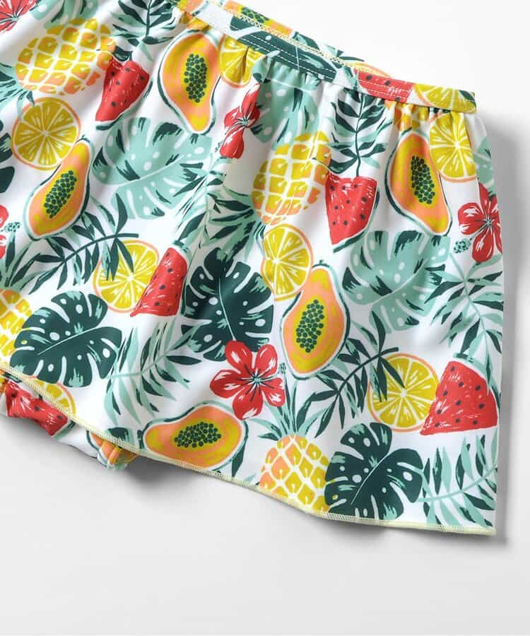 🇯🇵預訂 日本直送🇯🇵Apres les cours三色緞帶褶皺泡泡袖分體泳衣