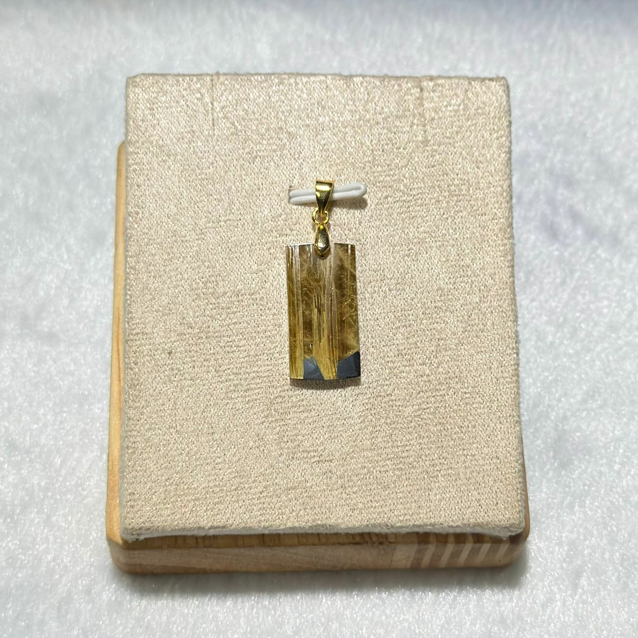 含鈦根 ✨ 金鈦晶吊墜