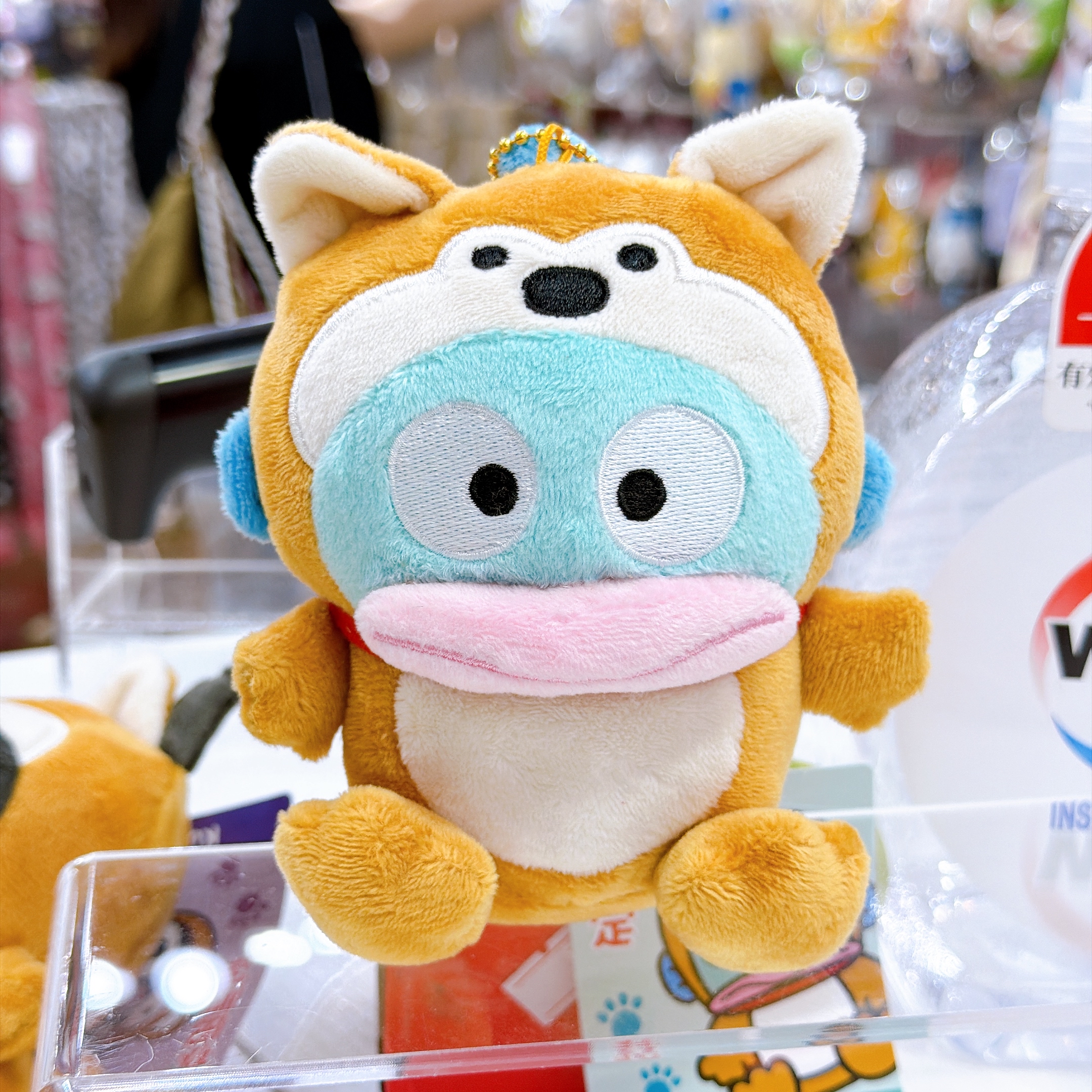 日本直送Sanrio 秋田限定扮秋田犬公仔掛飾
