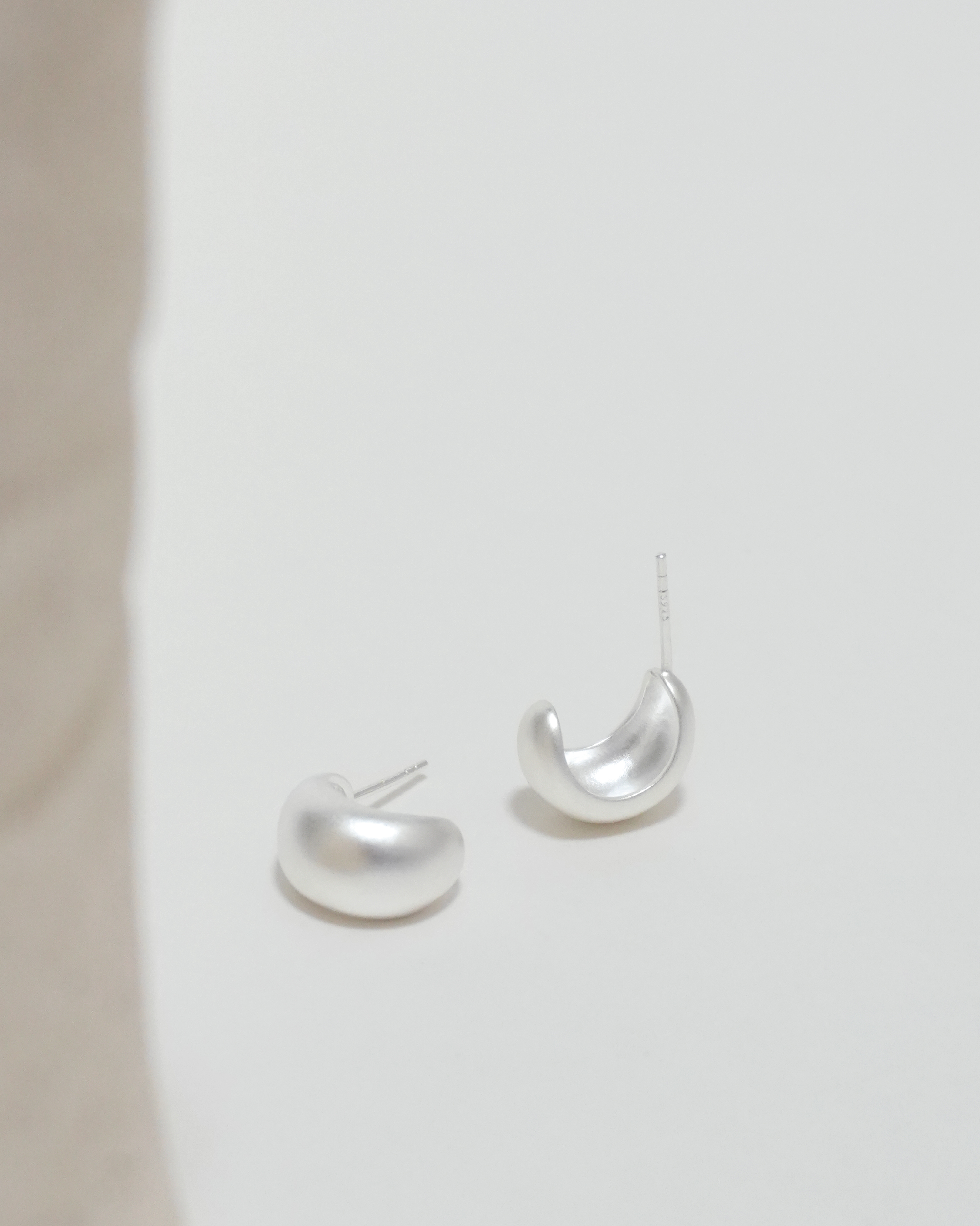 Ethereal Lunar Matte Hoops