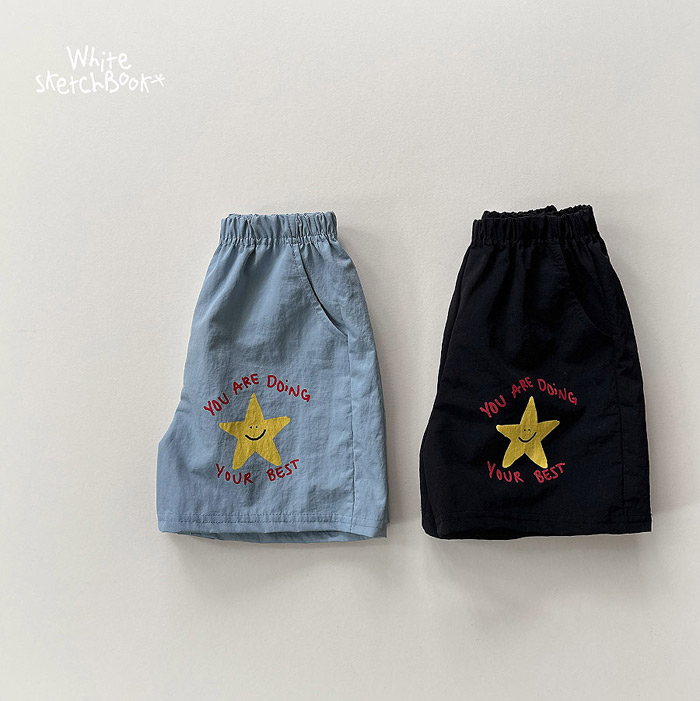 🇰🇷WhiteSketchBook短褲