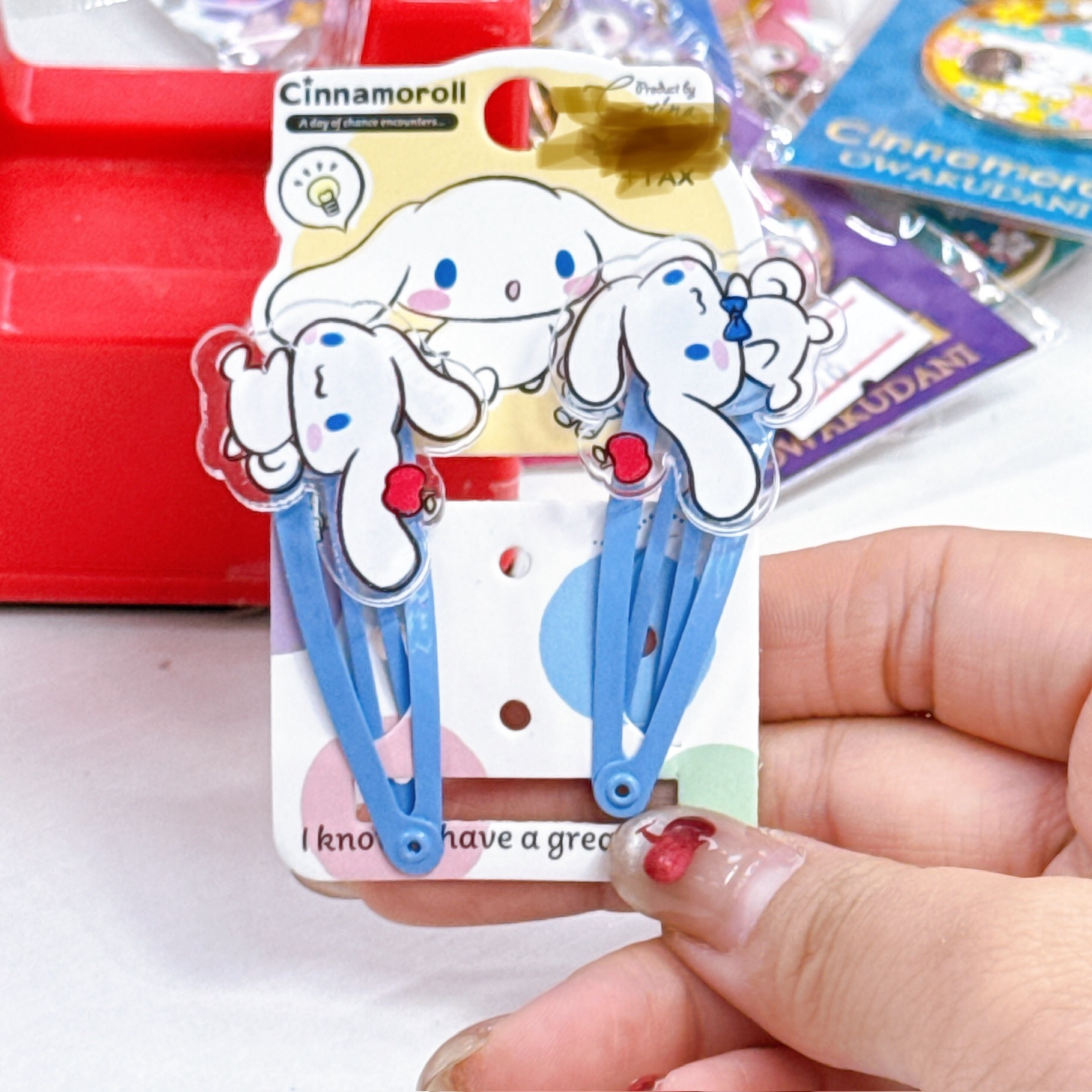 日本直送日本版sanrio髮夾