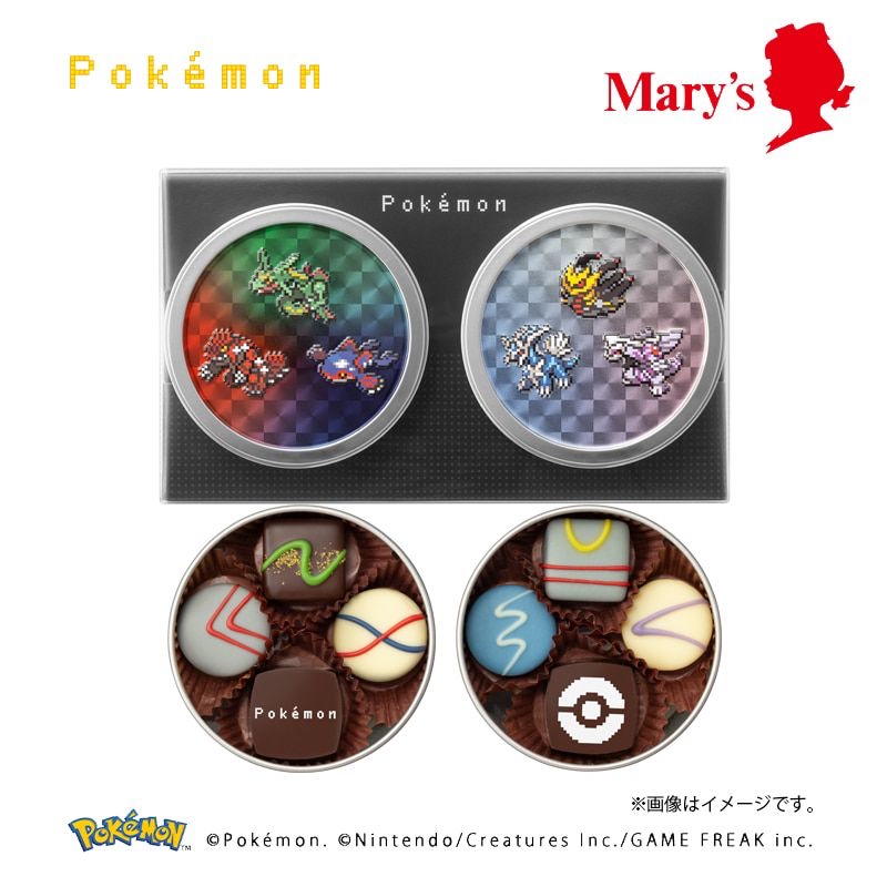 日本 Mary’s POKEMON 系列朱古力禮盒8件