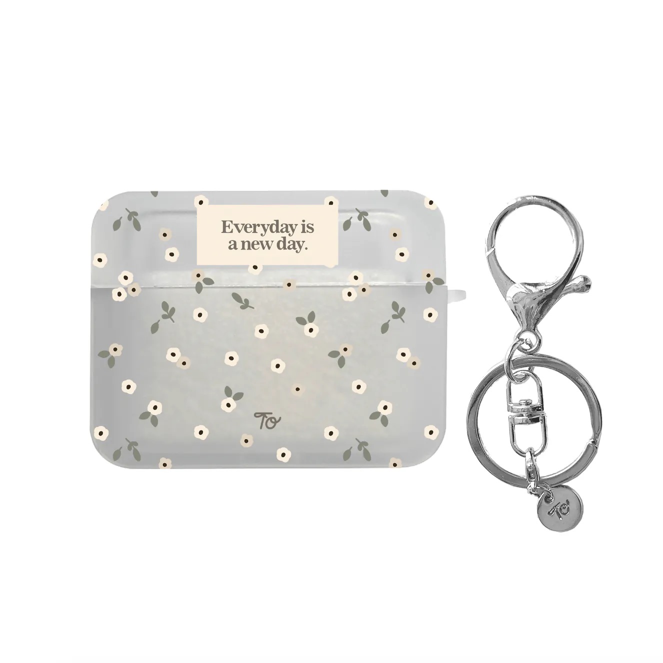 【FlowerBox VOL.42*BEIGE*】磨砂半透明方盒AirPods Case