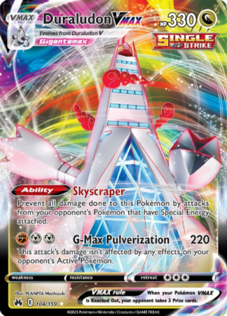 Pokemon TCG Crown Zenith - Duraludon-104/159
