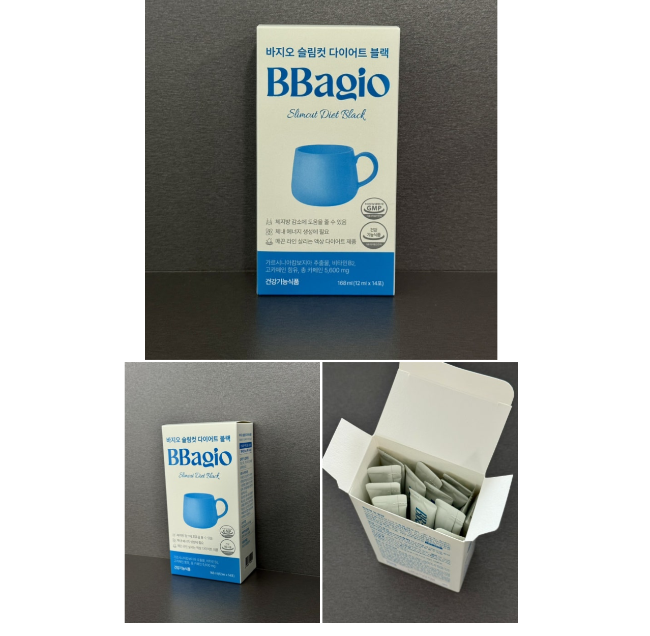 韓國 Bbagio 藤黃果 膠原 咖啡濃縮液 14 入/盒｜Slimcut Diet Black