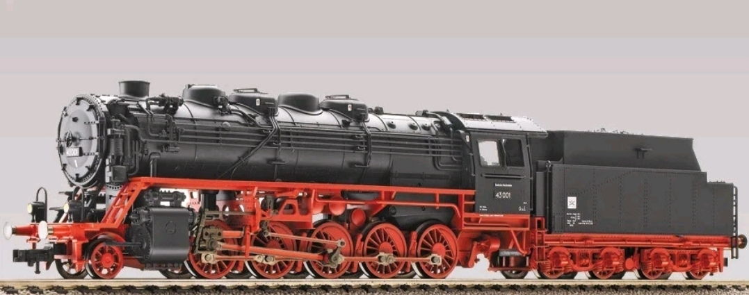 BR 43 Dampflok DCC Sound Fleischmann HO "Made in Germany" DCC sound 