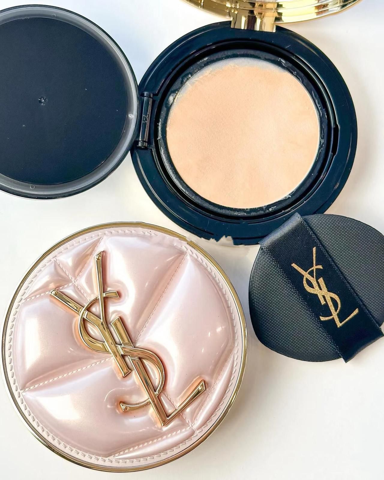 【專櫃】YSL聖羅蘭2025年春季限定版粉氣墊spf50【粉色限量版】B20