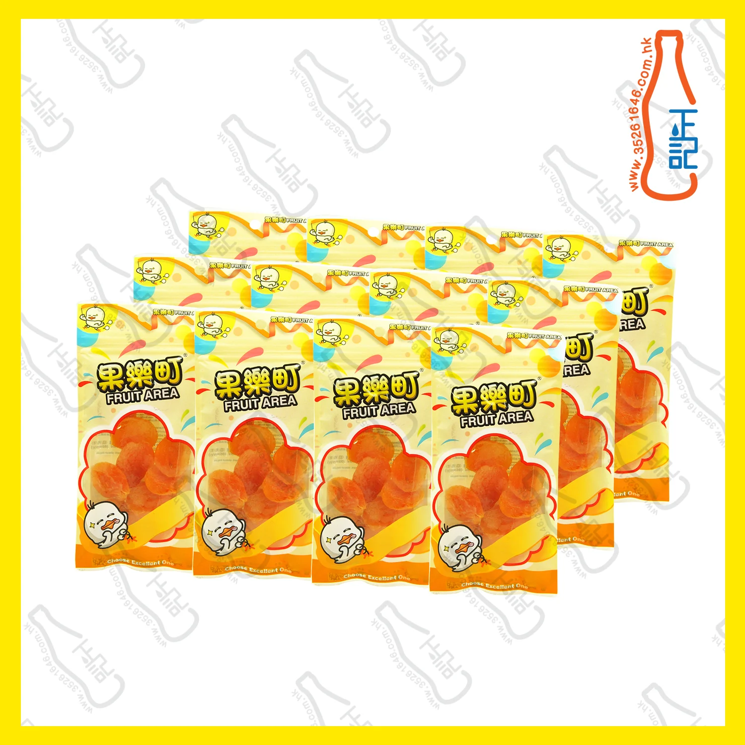 ==FT1975 果樂町 杏脯肉 60g x【12包】/袋