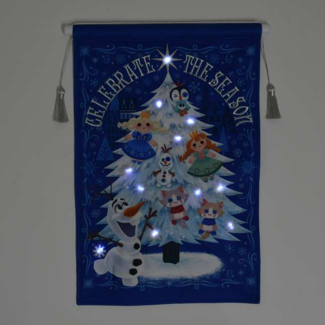 🌸 【預訂】Frozen LED Tapestry - DISNEY FROZEN CHRISTMAS 2026