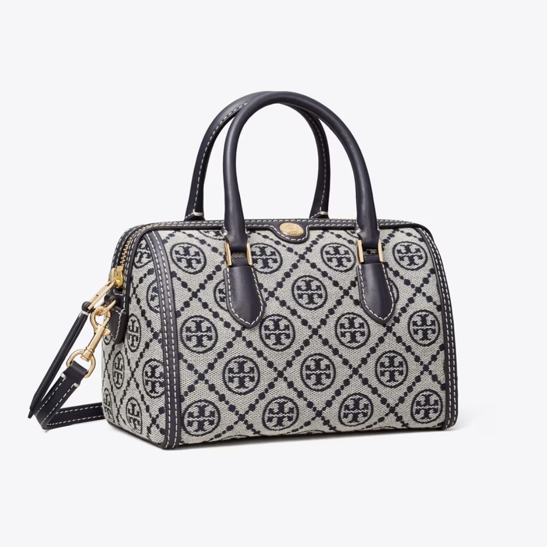 T MONOGRAM PETITE BARREL BAG