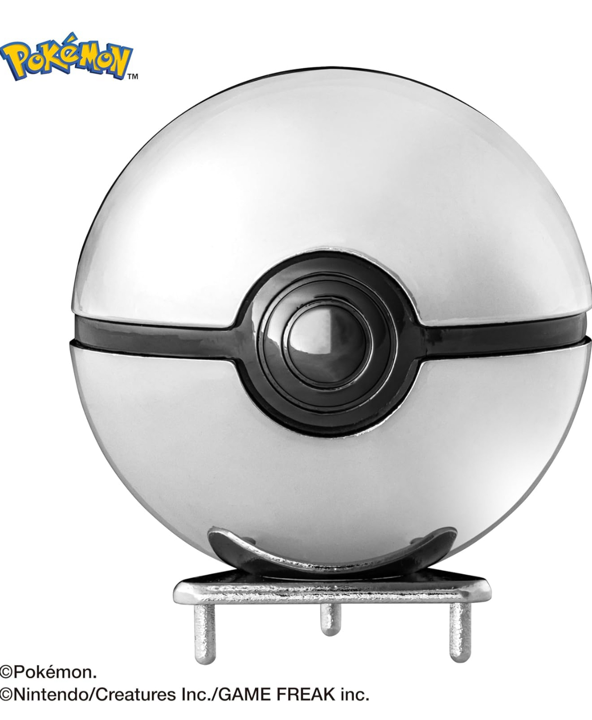 日本現貨｜絕版寵物小精靈 Pokemon 金屬精靈球 Master Ball Huzzle 立體砌圖